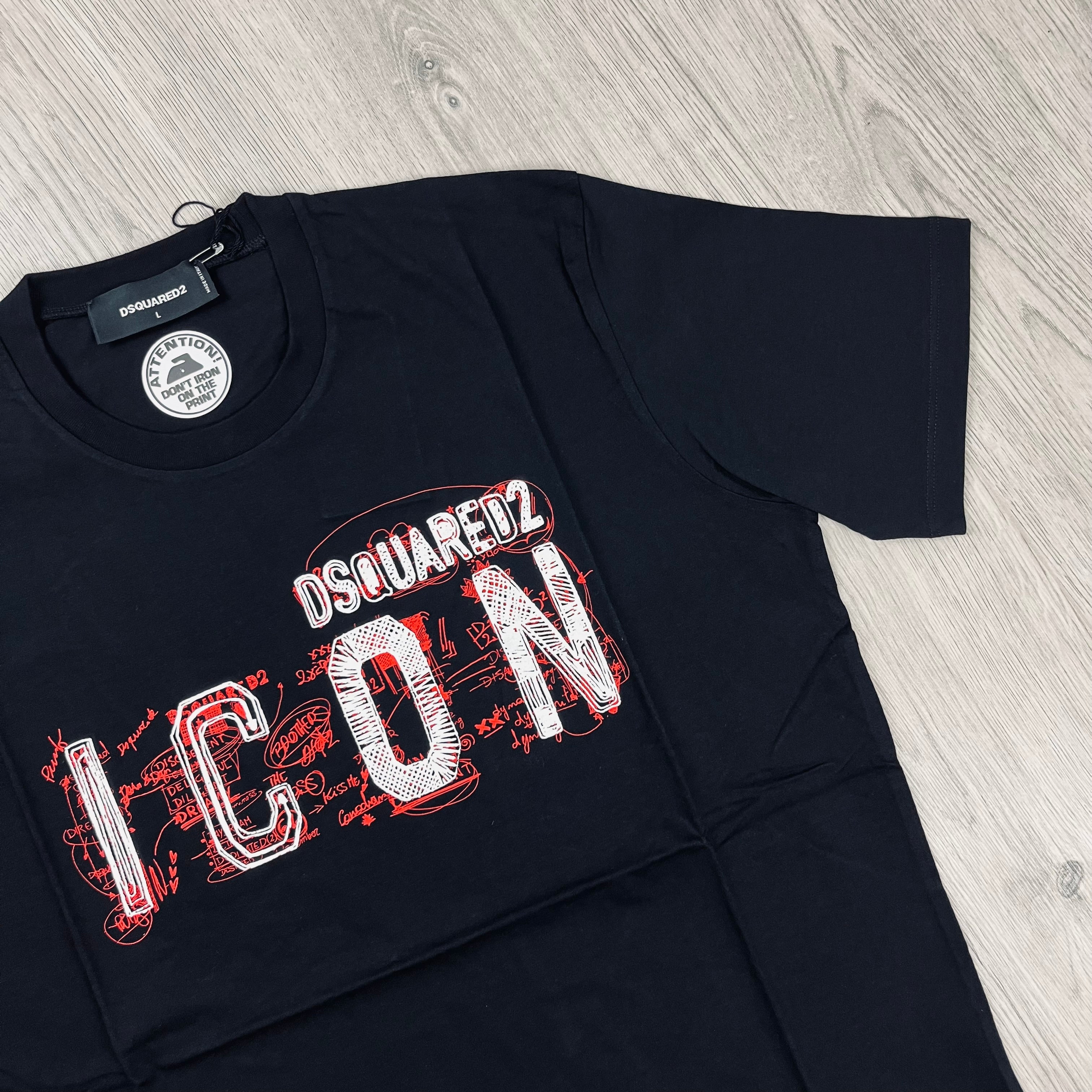 DSQUARED2 ICON T-Shirt - Black