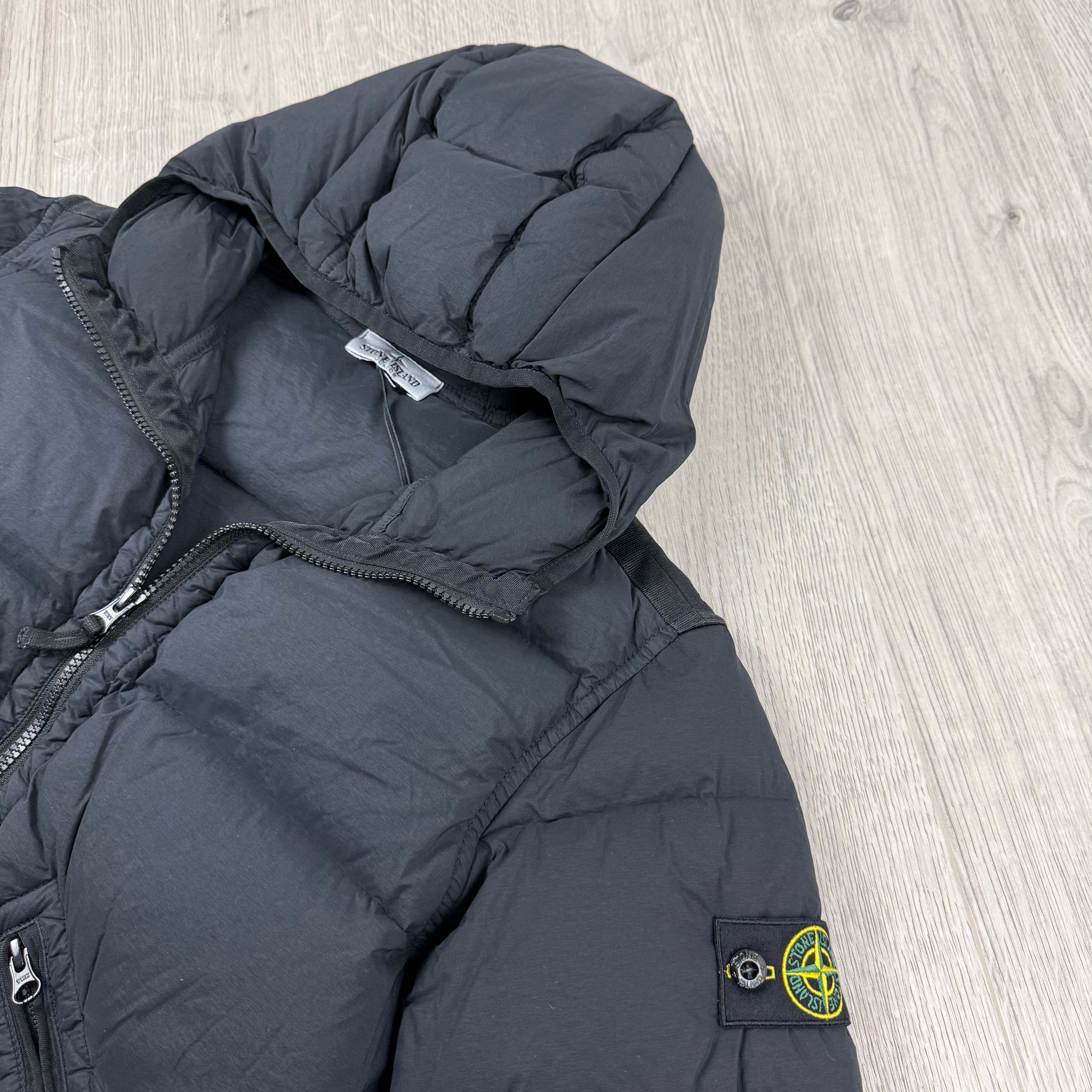 Stone Island Junior Down Jacket - Black