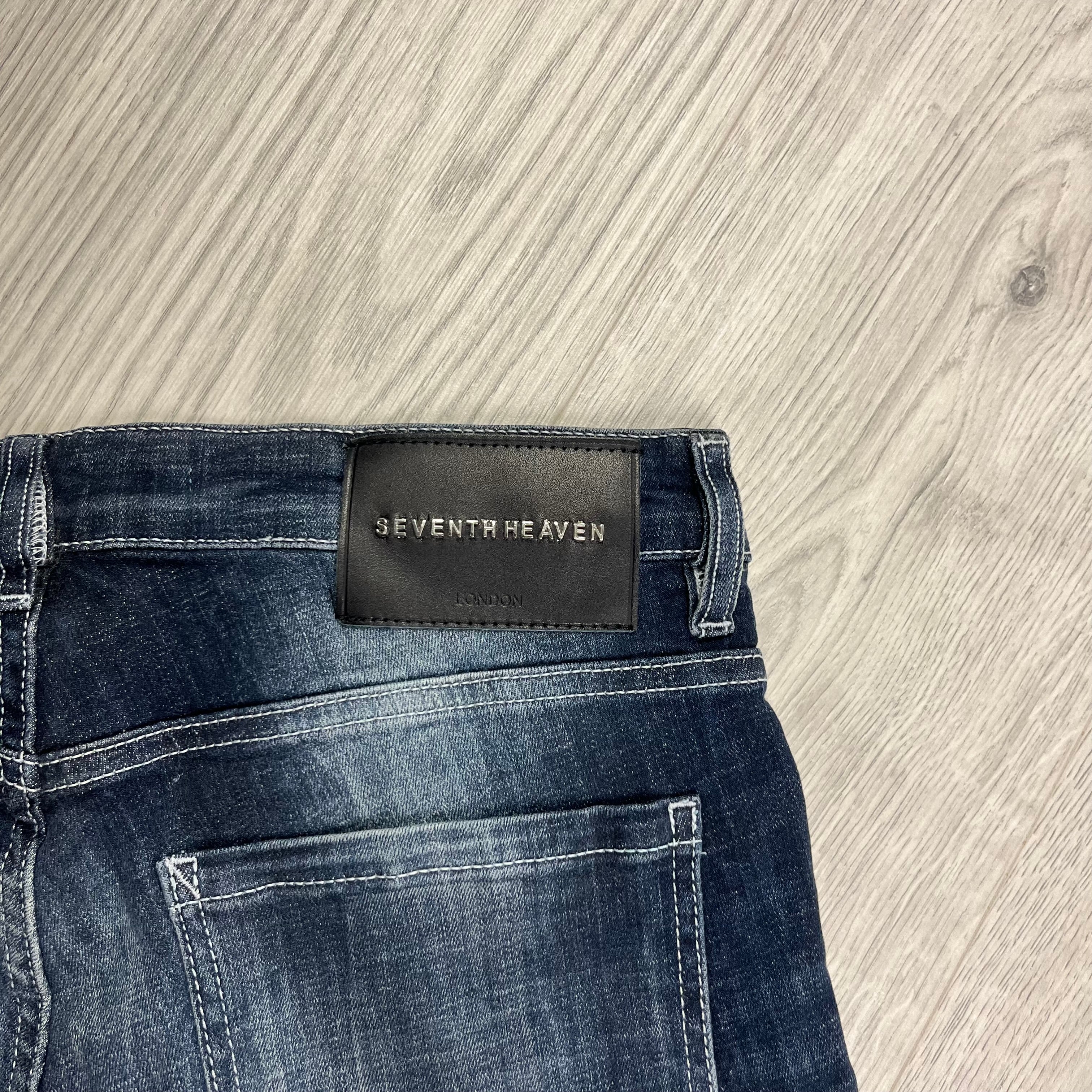 7TH HVN Slim Jeans - Blue