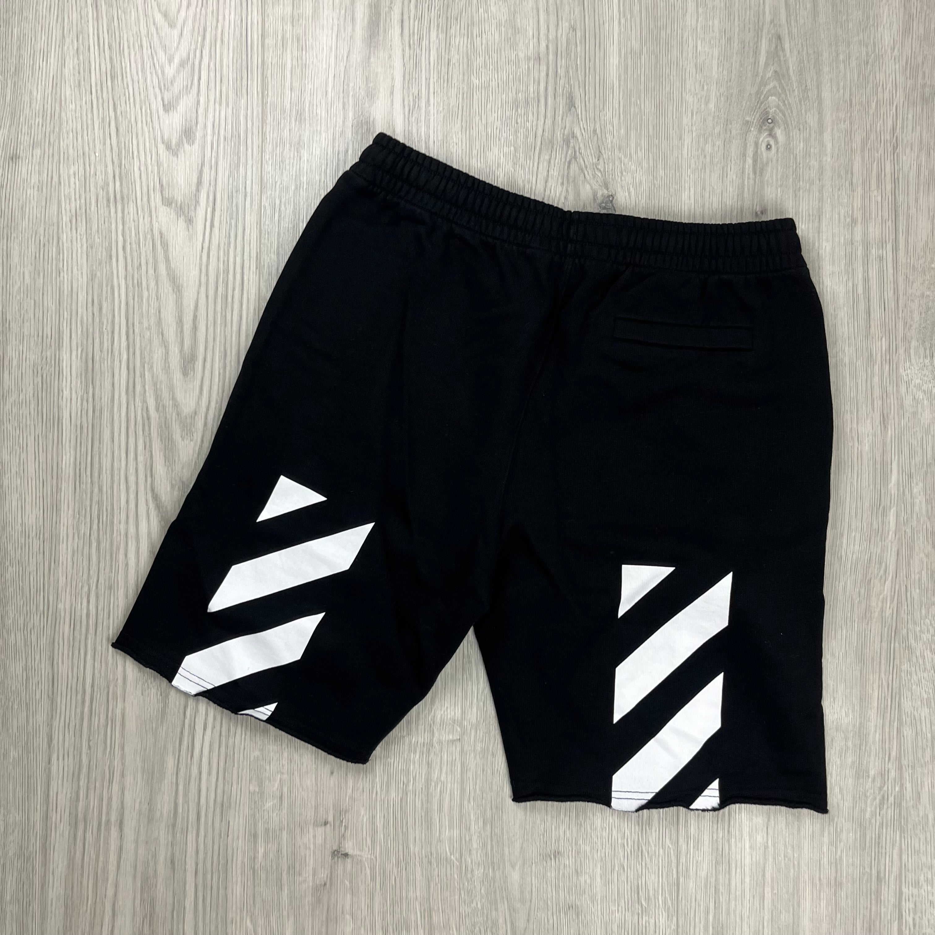 Off-White Jersey Shorts - Black