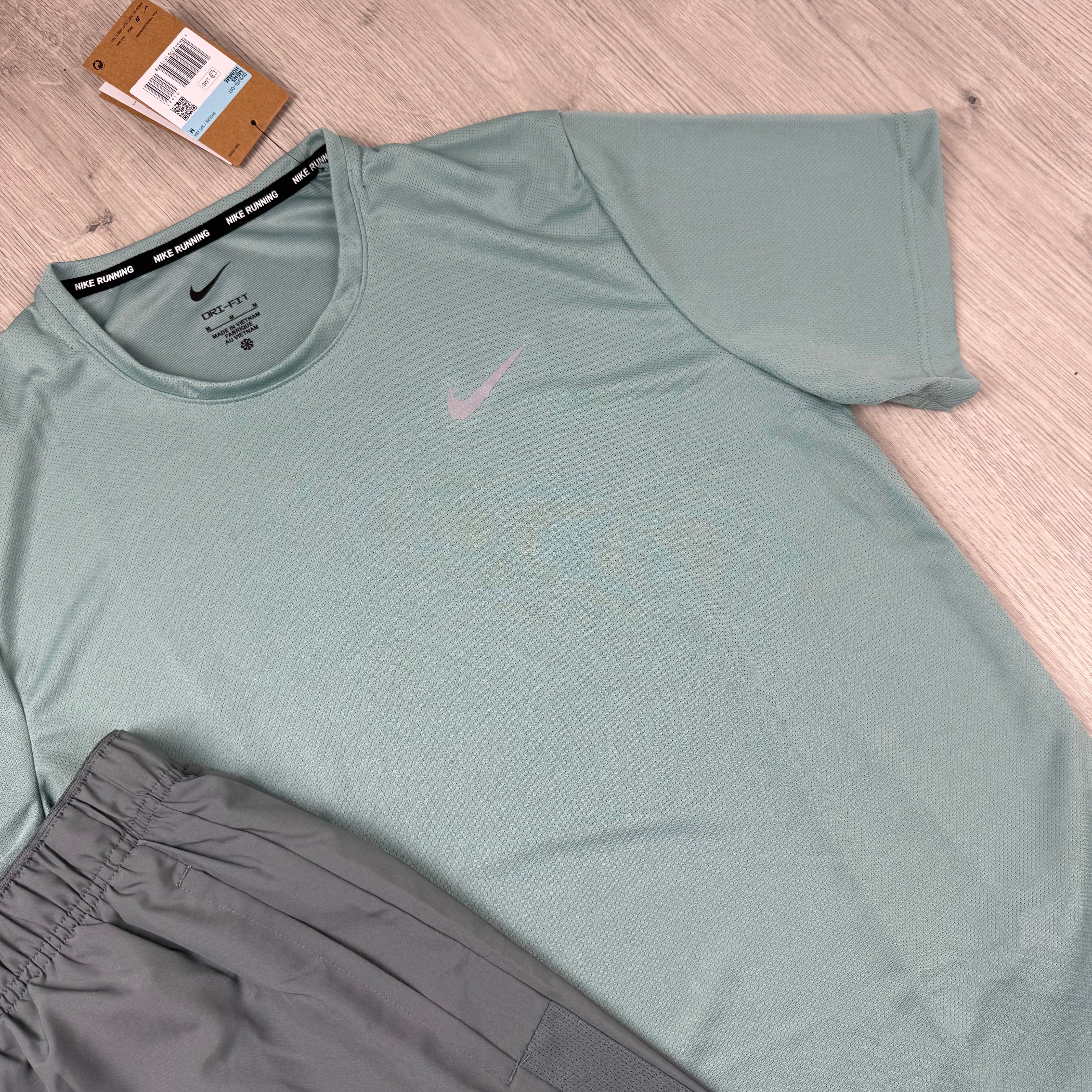 Nike 'Miler' Set - Cannon/Smoke Grey