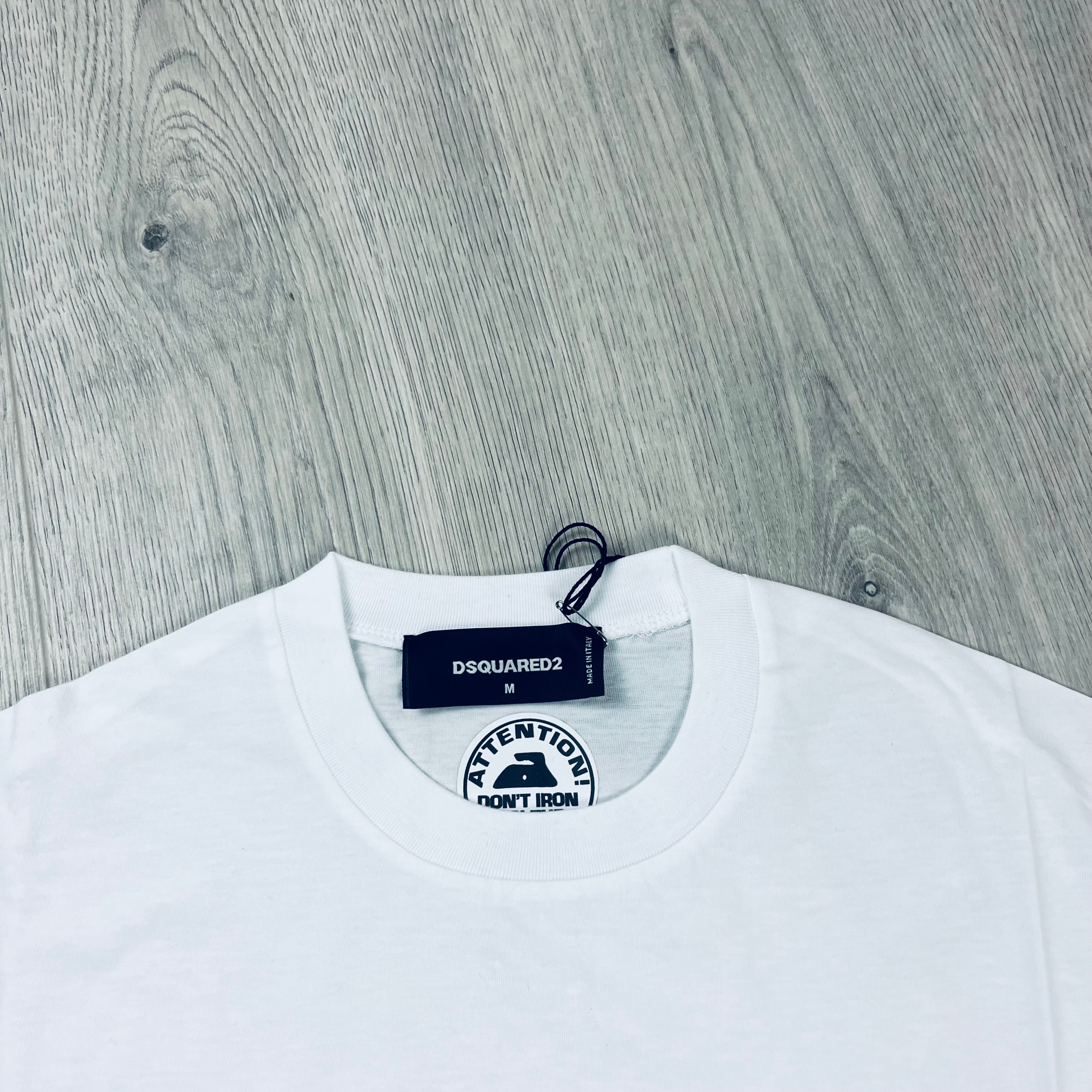 DSQUARED2 Printed T-Shirt - White