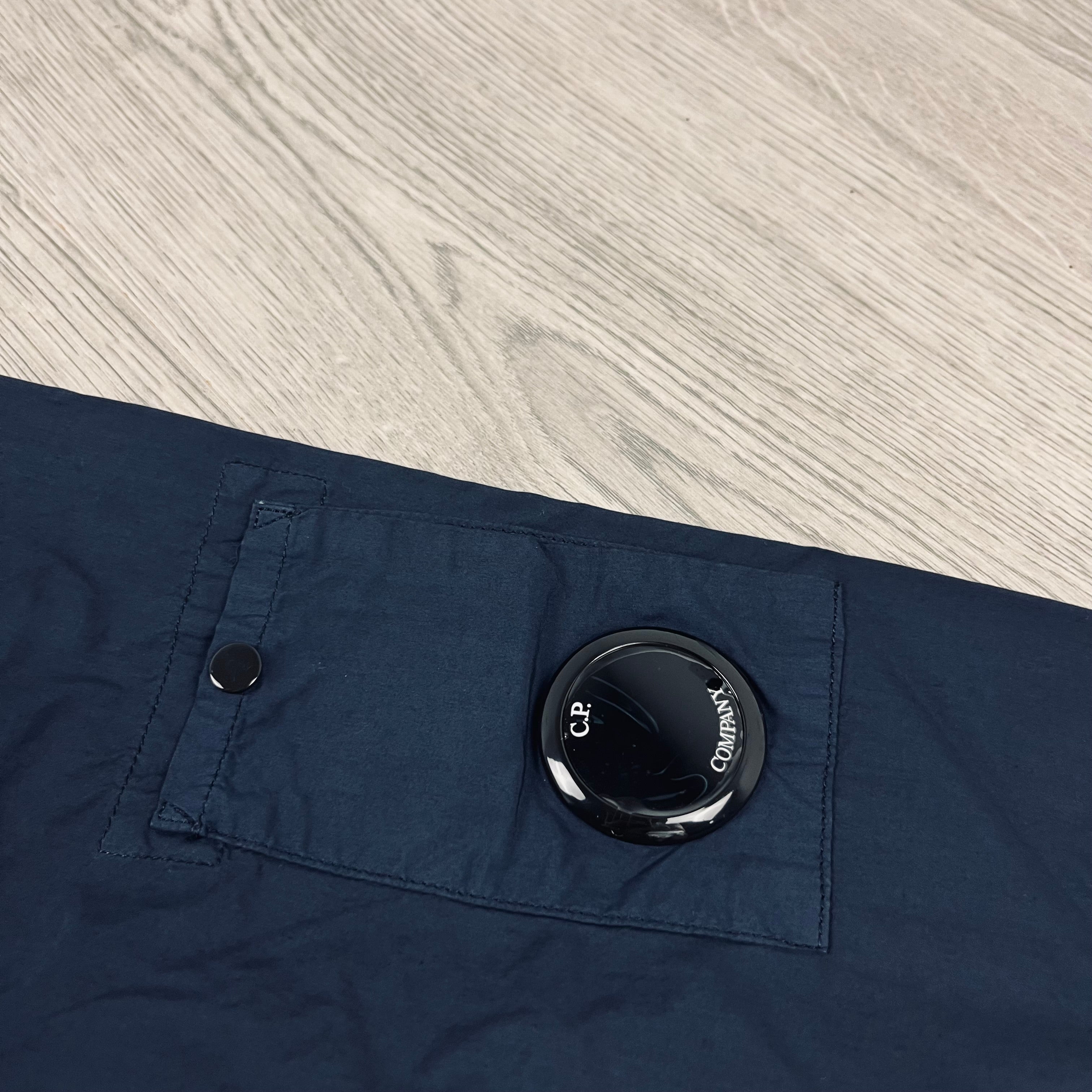 CP Company Poplin Overshirt - Navy