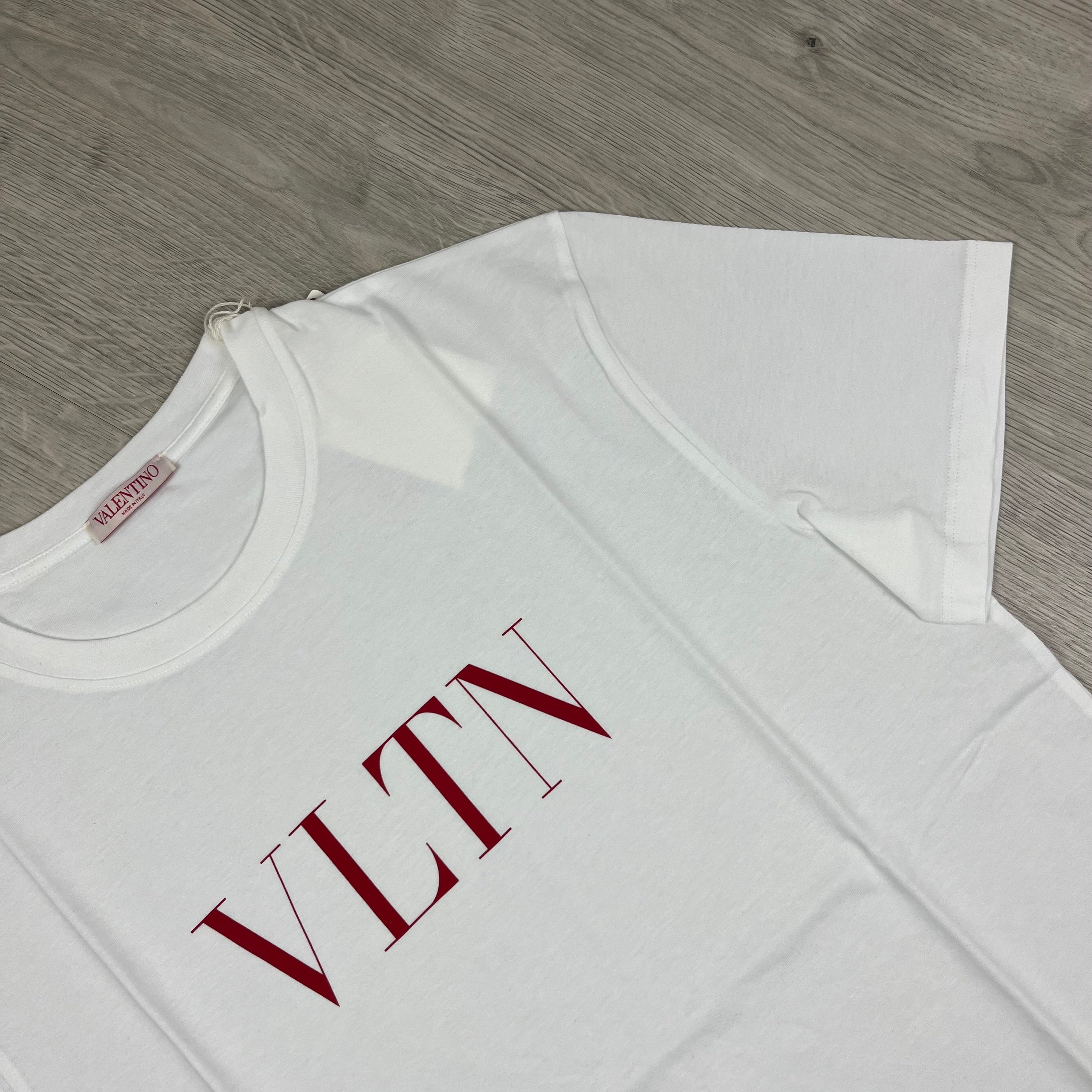 Valentino Garavani T-Shirt in White. On sale at Open Attire.