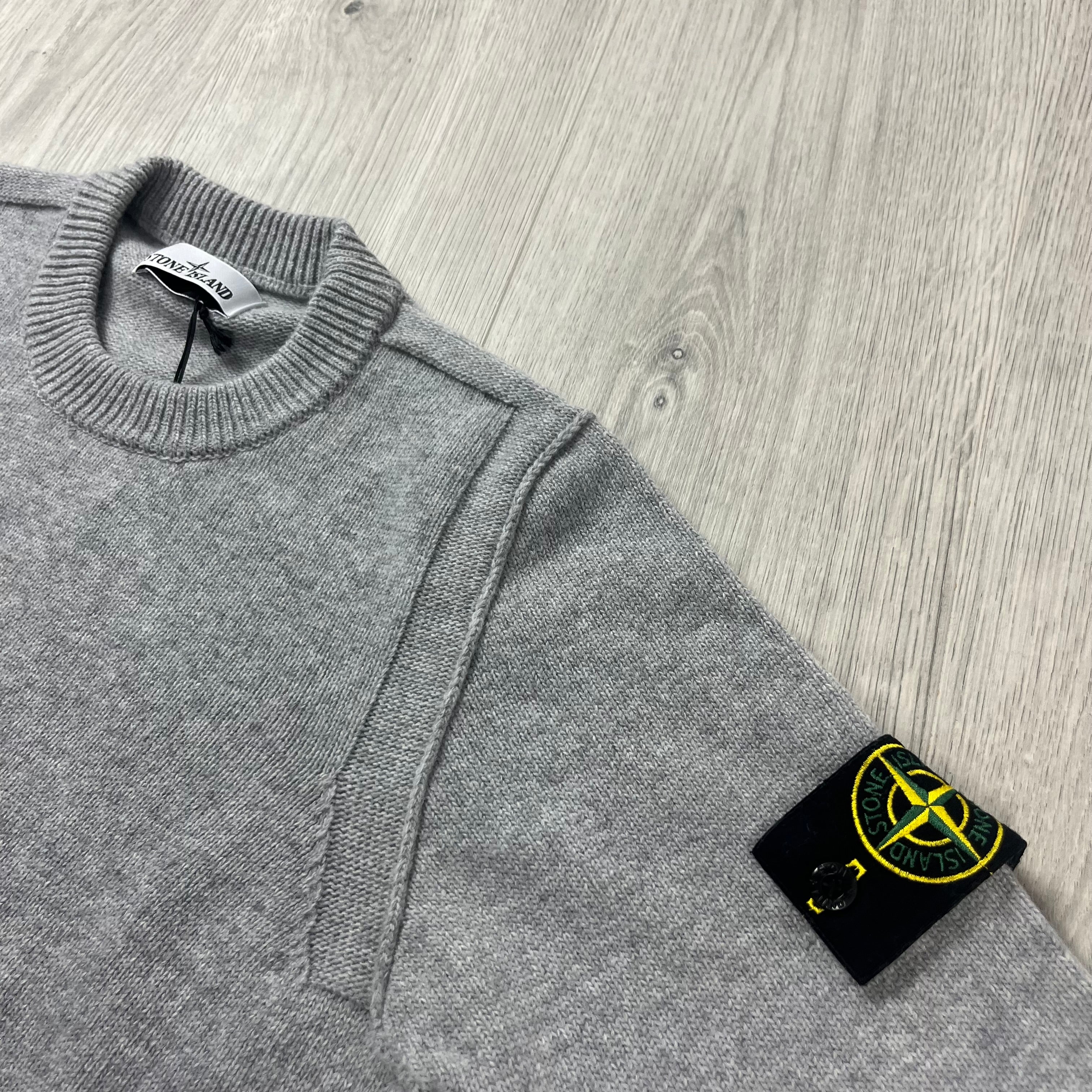 Stone Island Knit Sweatshirt - Grey