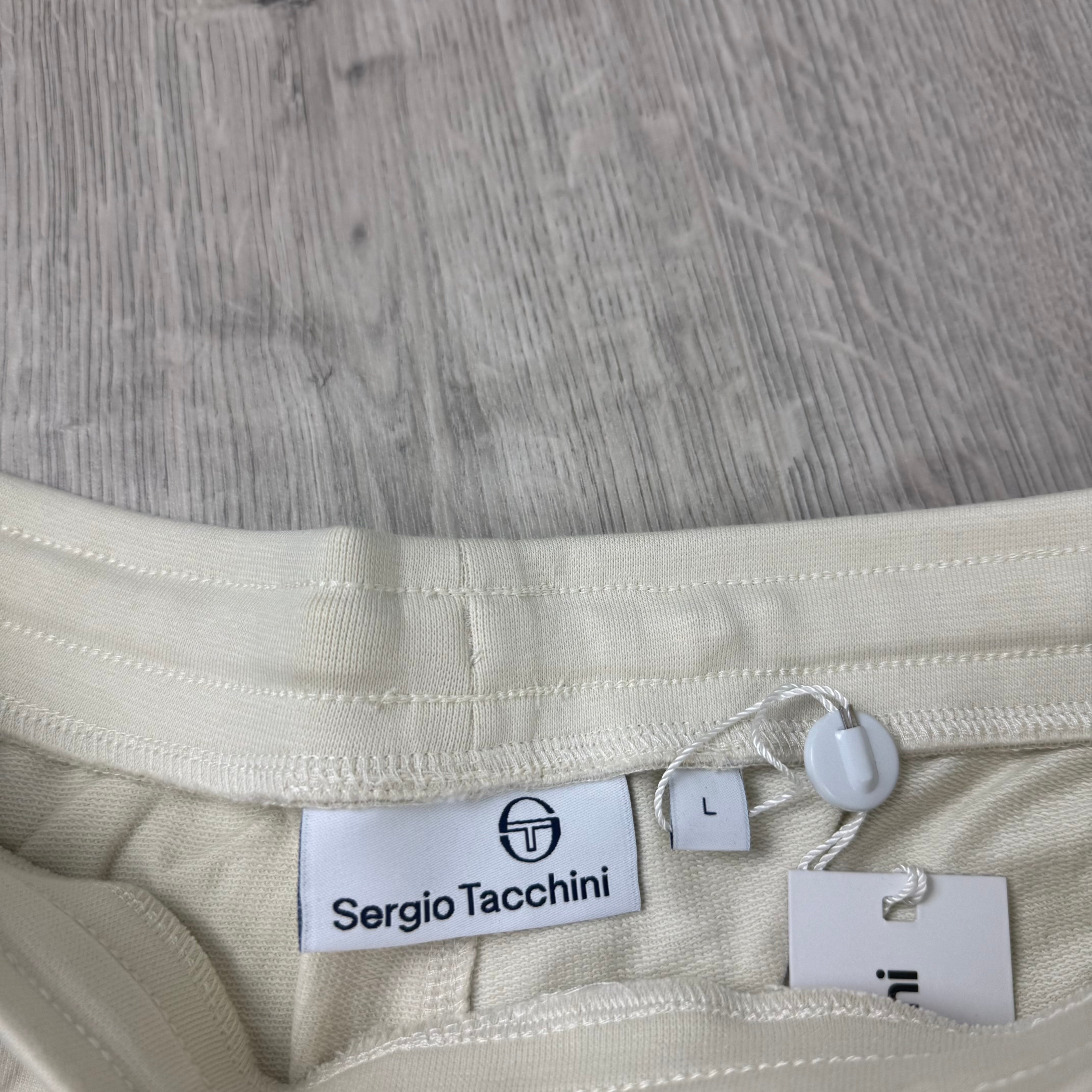 Sergio Tacchini 'Asis' Jersey Shorts - Pearled Ivory