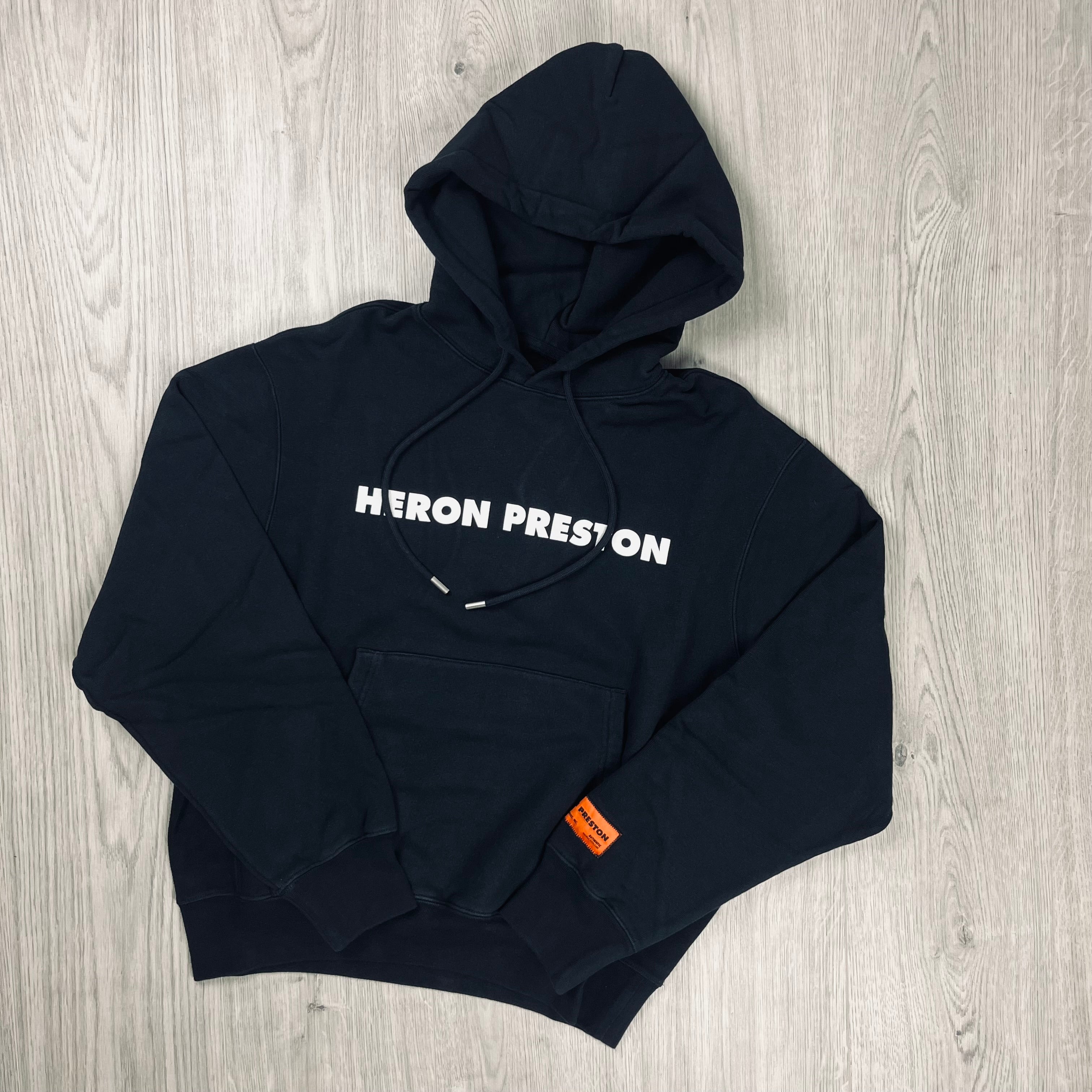 Heron Preston Graphic Hoodie - Black