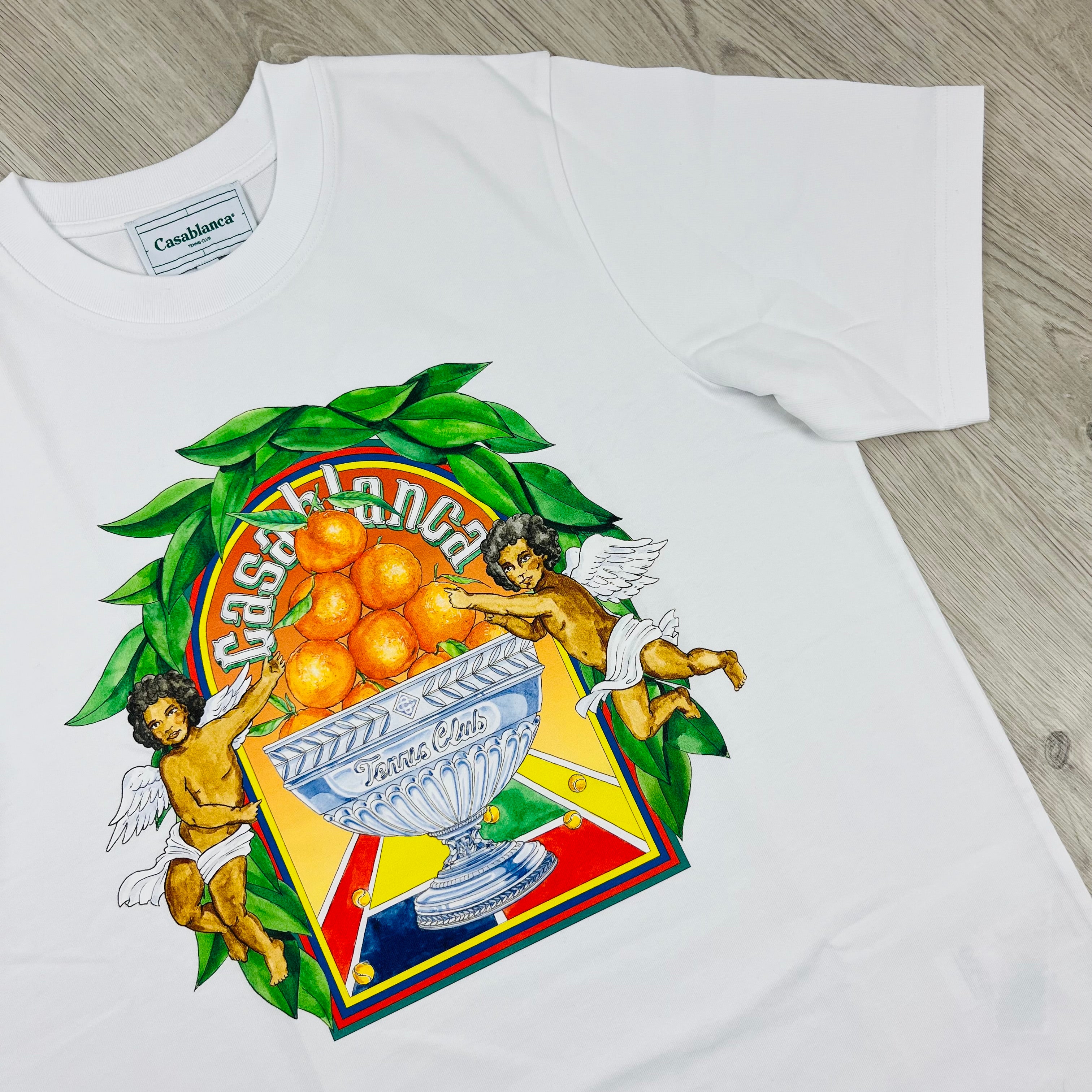 Casablanca Graphic T-Shirt - White