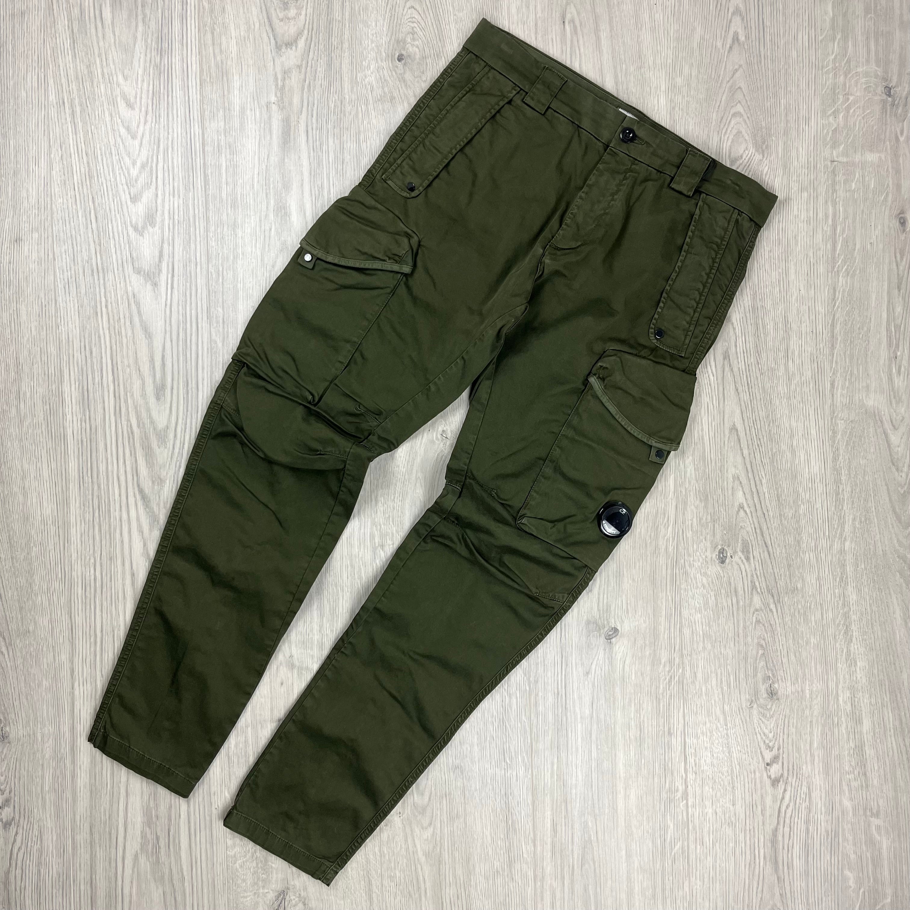 CP Company Cargo Trousers - Ivy Green