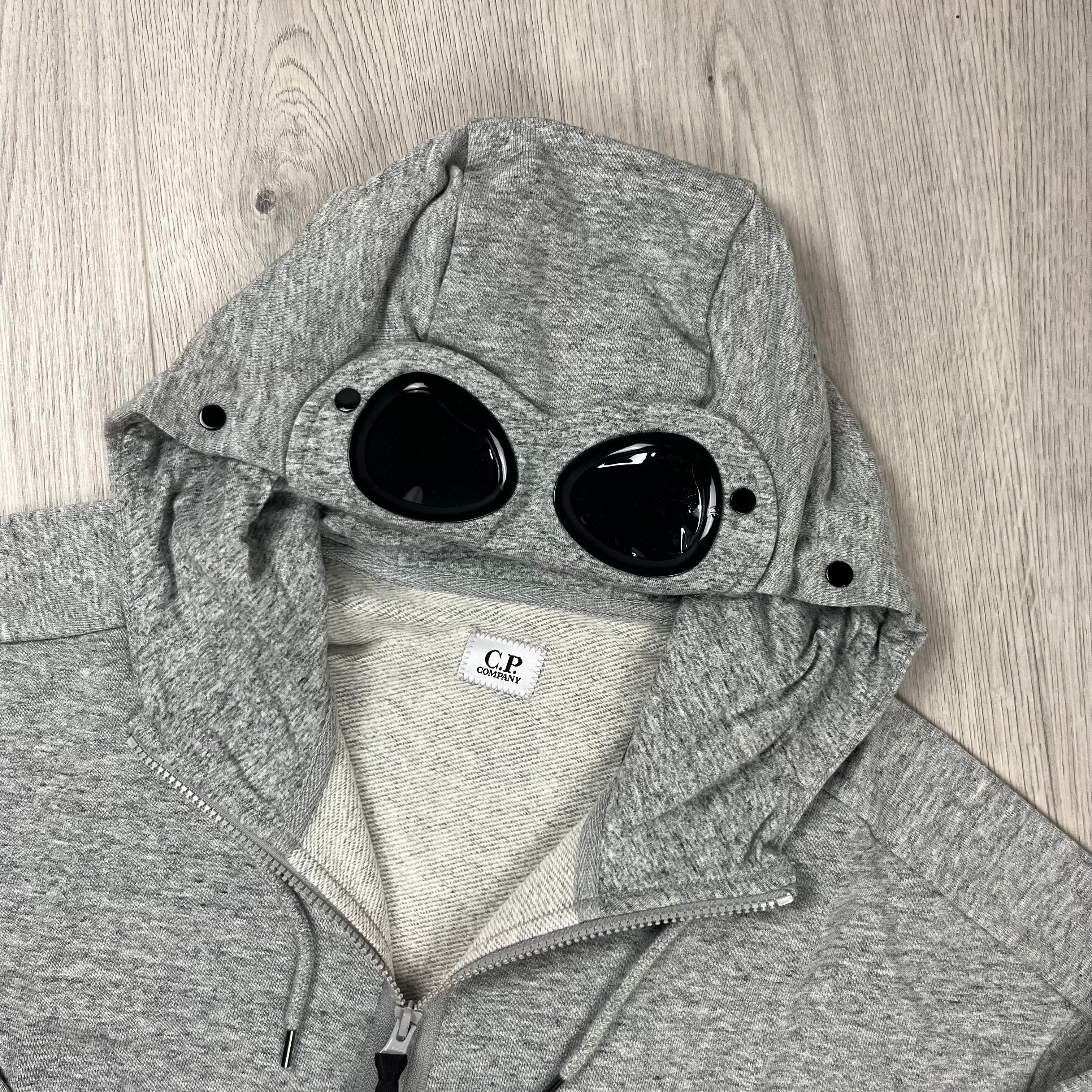 CP Company Goggle Hoodie - Grey