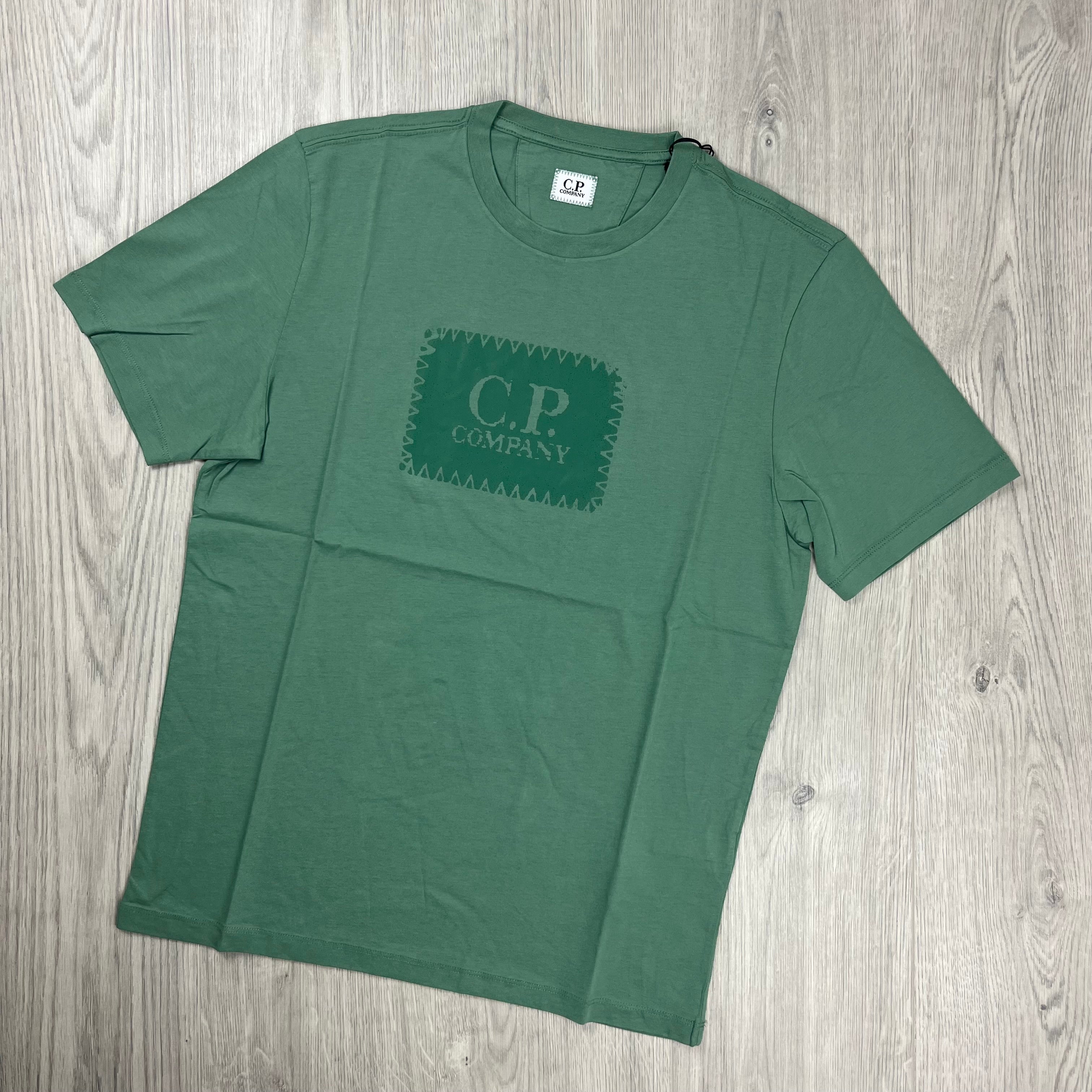 CP Company Stamp T-Shirt - Green Bay