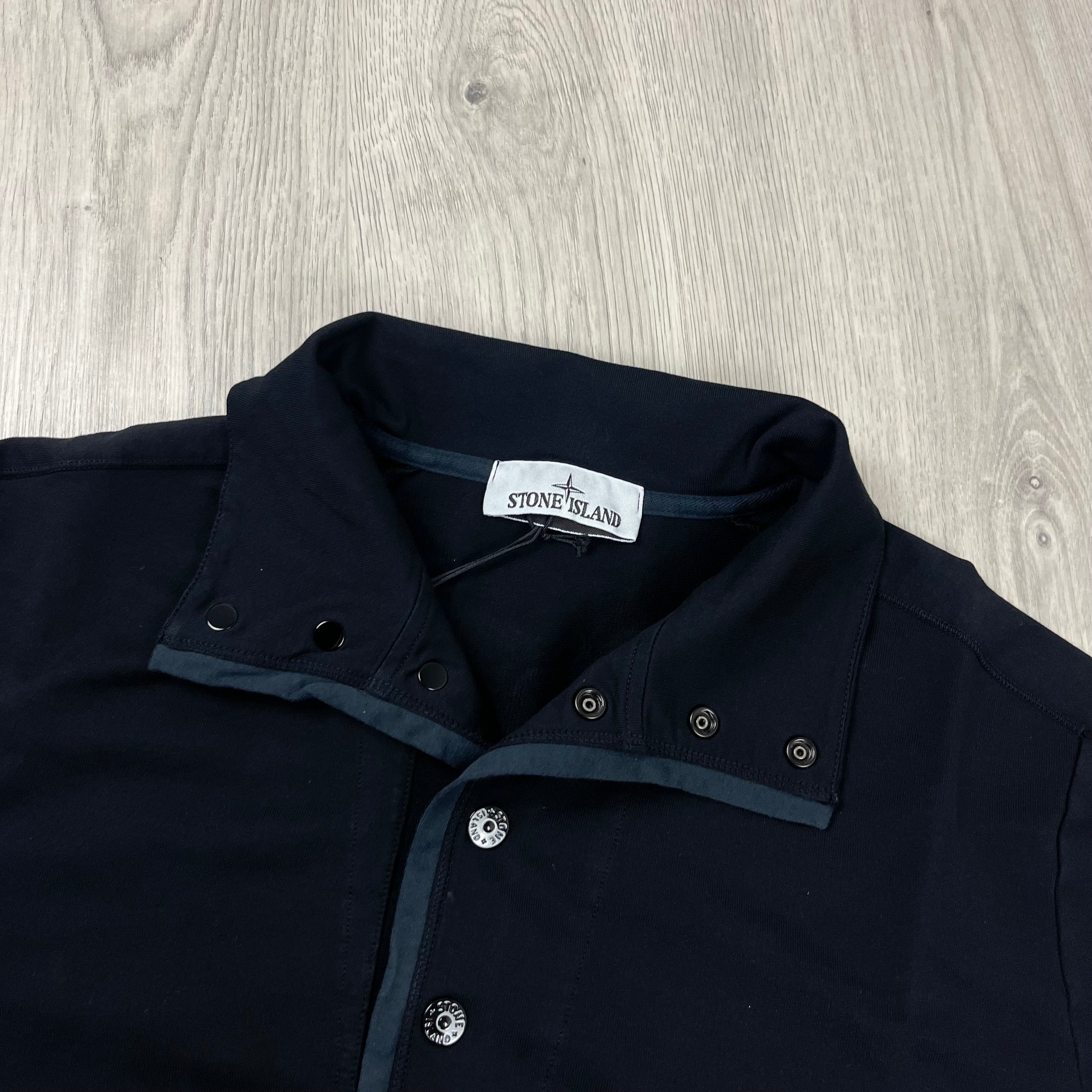 Stone Island Polo Fleece - Navy