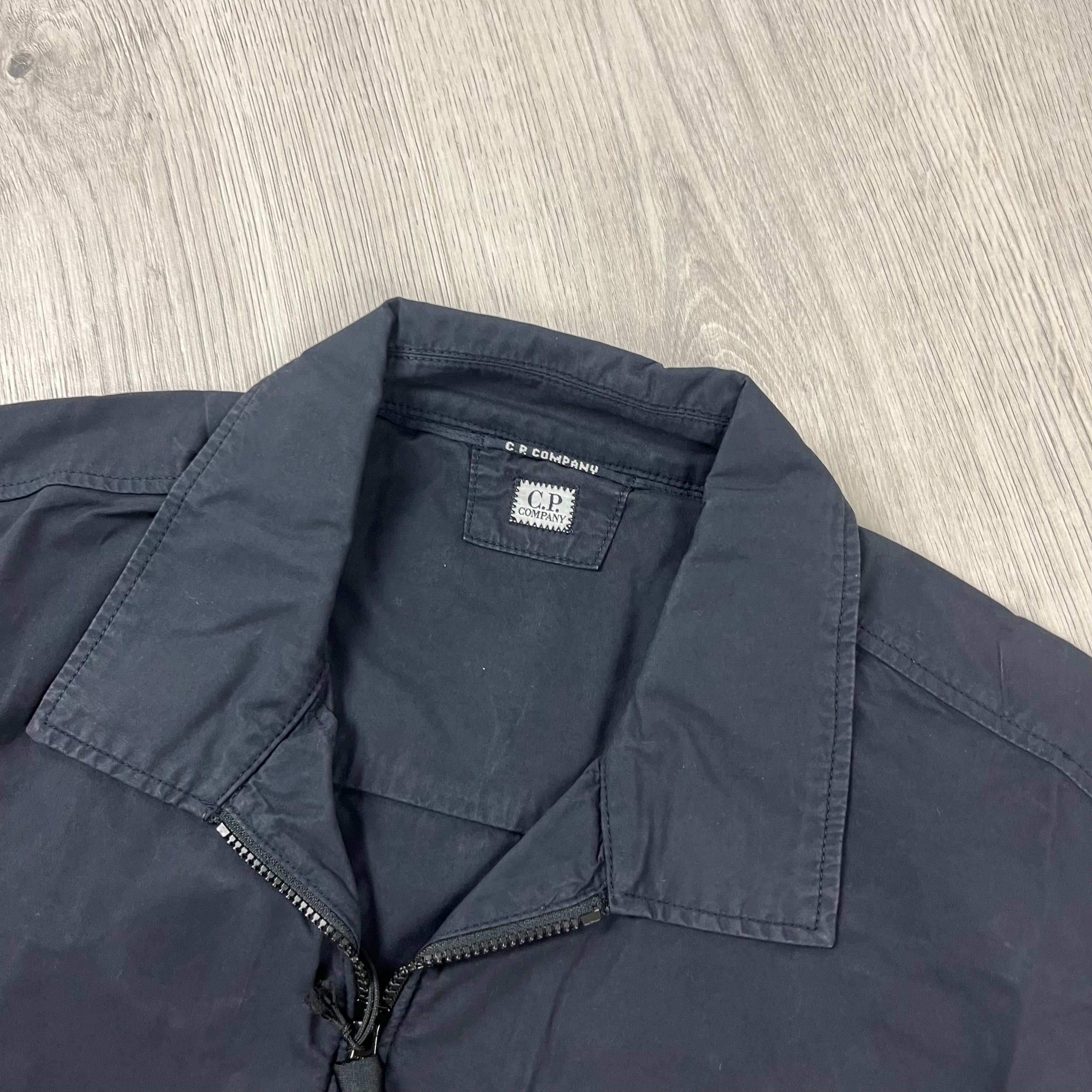 CP Company Zip Overshirt - Navy