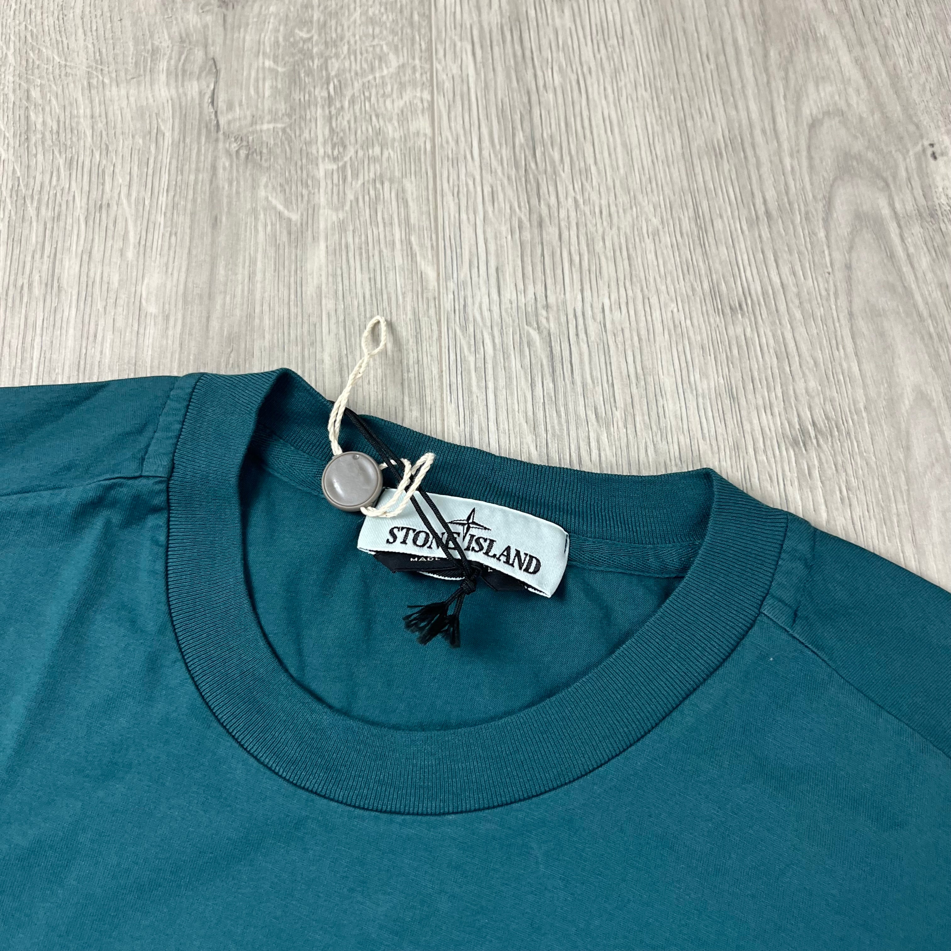 Stone Island Patch T-Shirt - Petrol