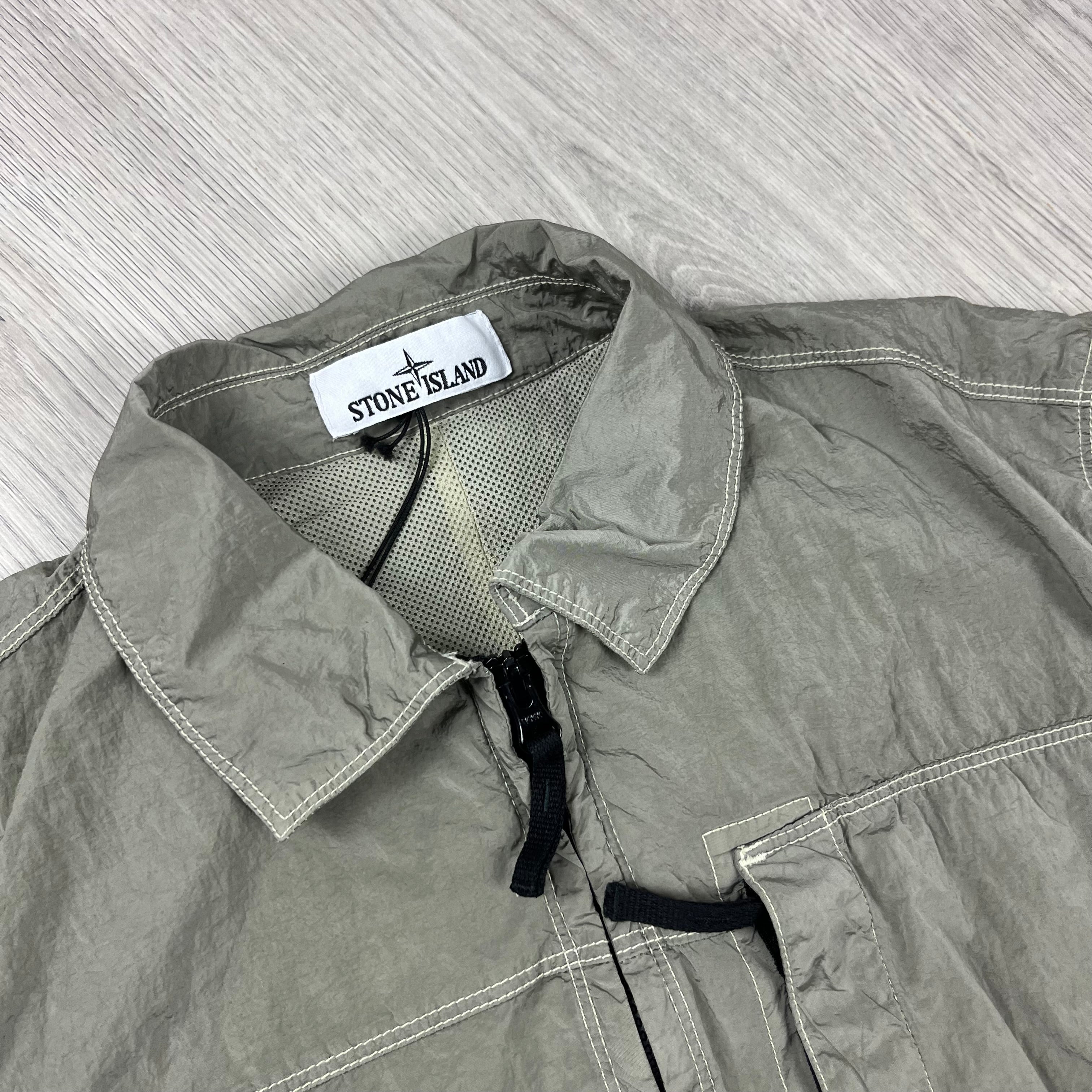 Stone Island Metal Overshirt - Plaster