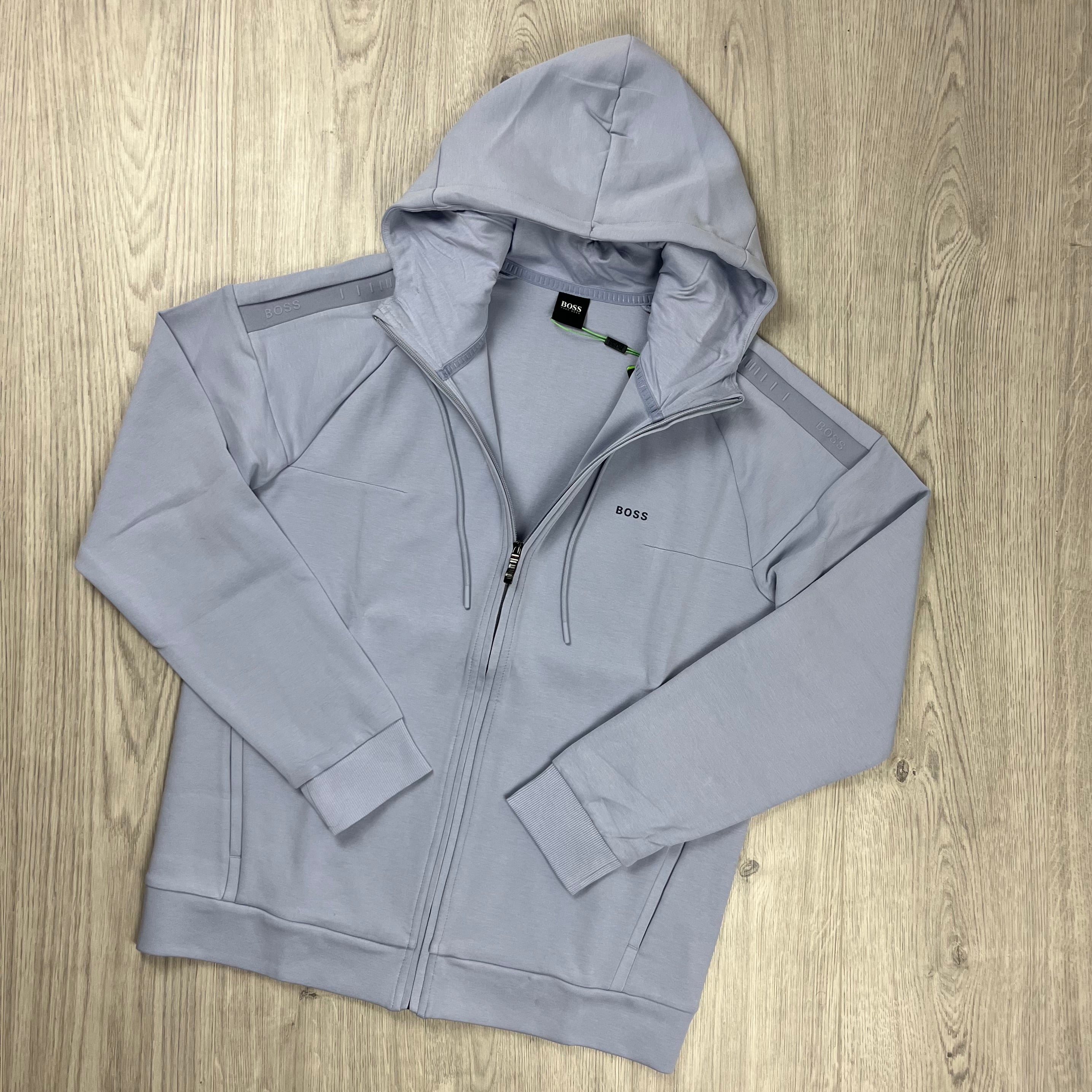 Hugo Boss Zip Hoodie - Lilac