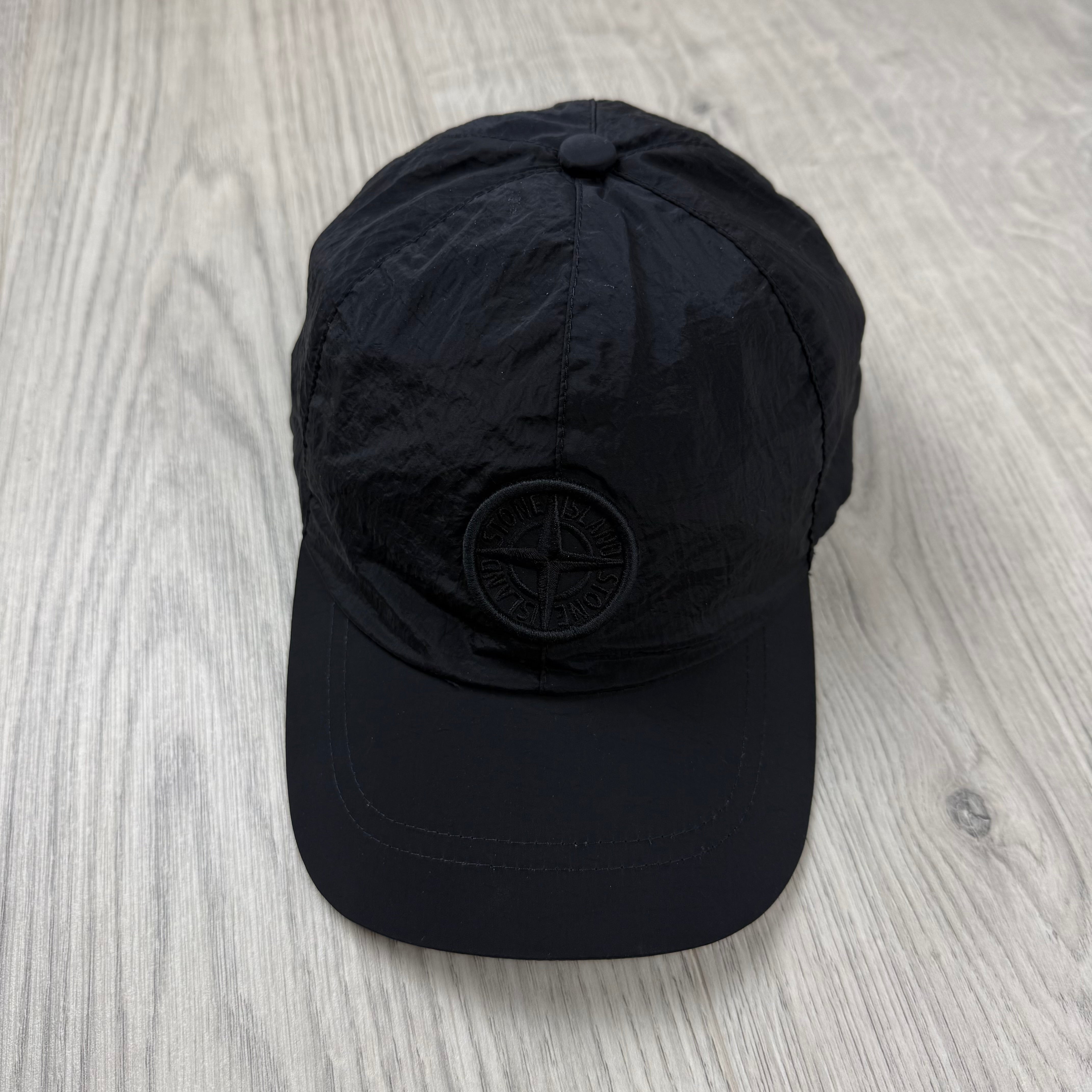 Stone Island Junior Baseball Cap - Black