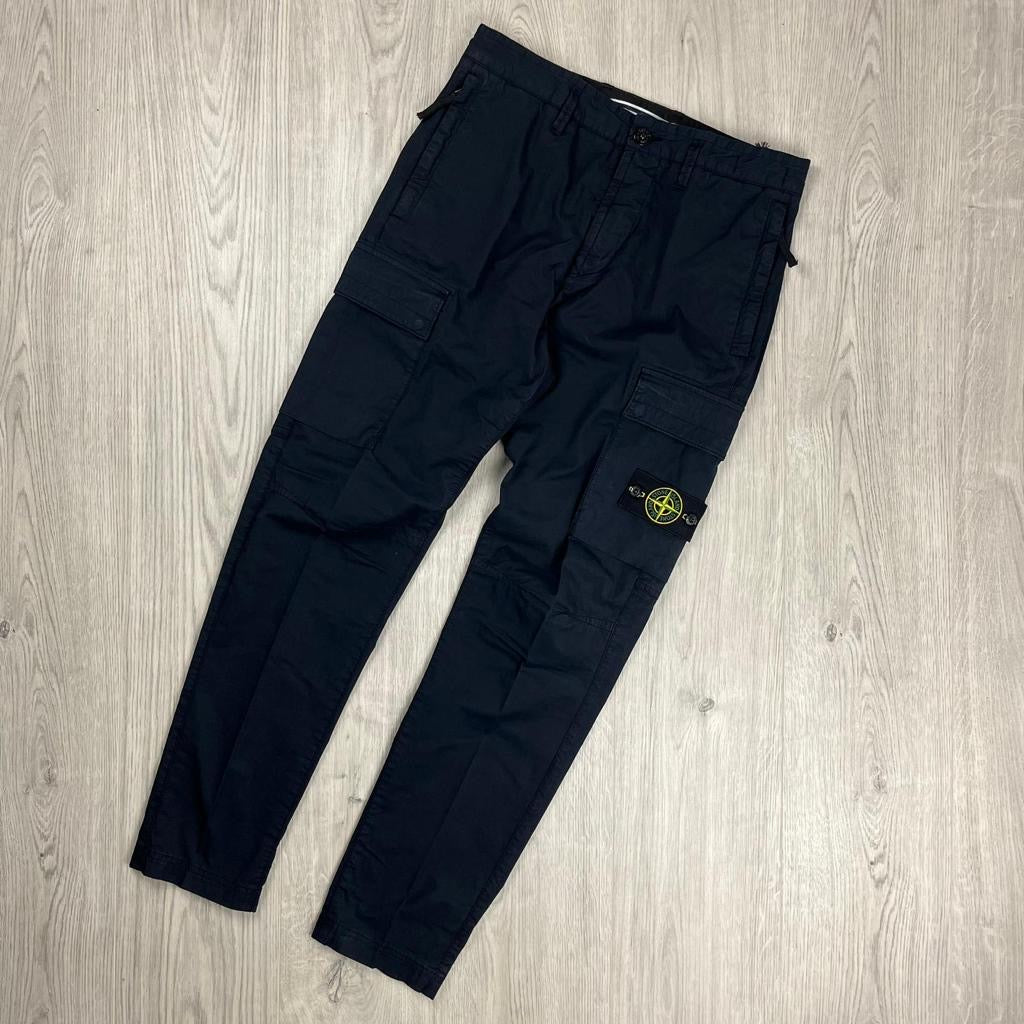 Stone Island Cargo Trousers - Navy