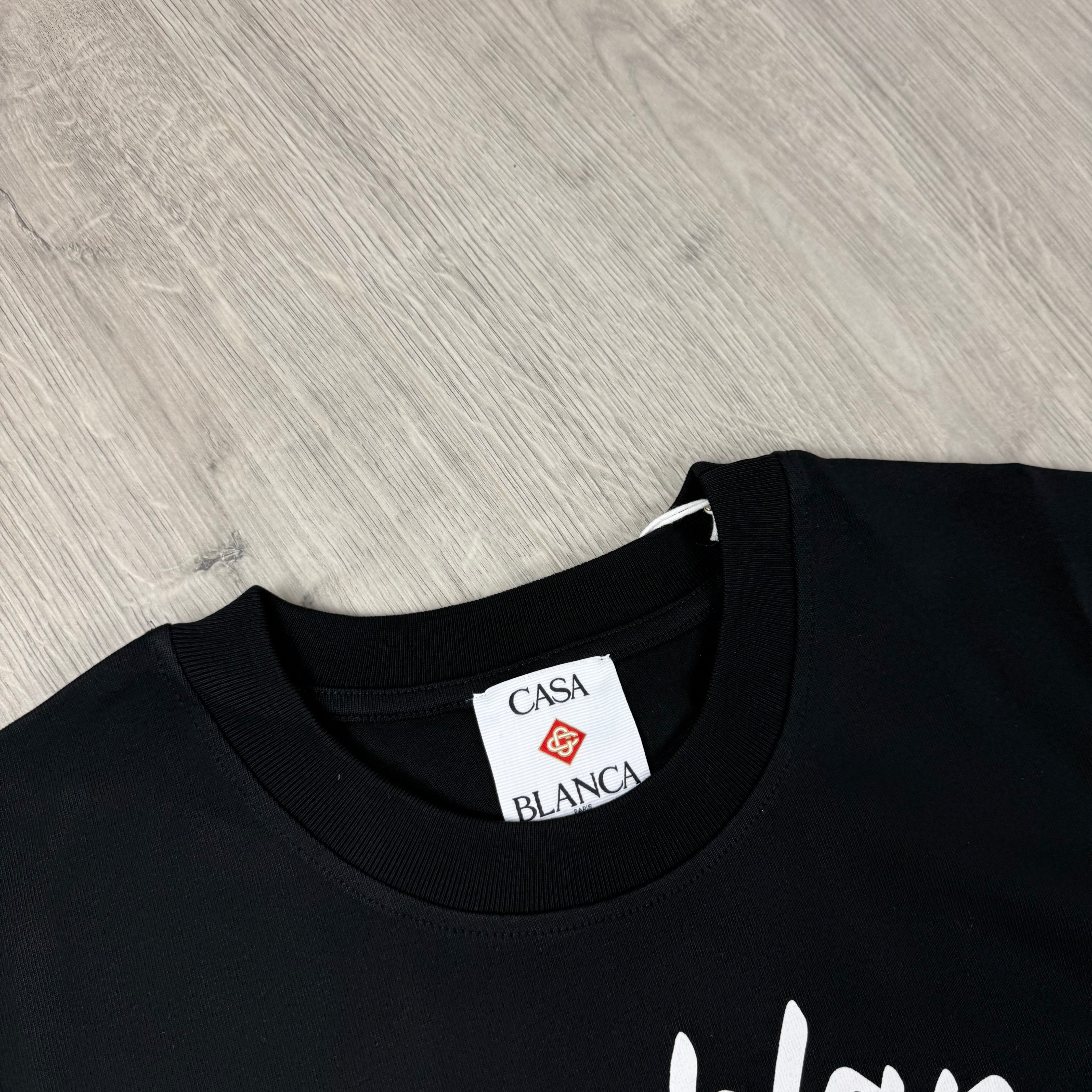 Casablanca 'Mushroom' T-Shirt - Black