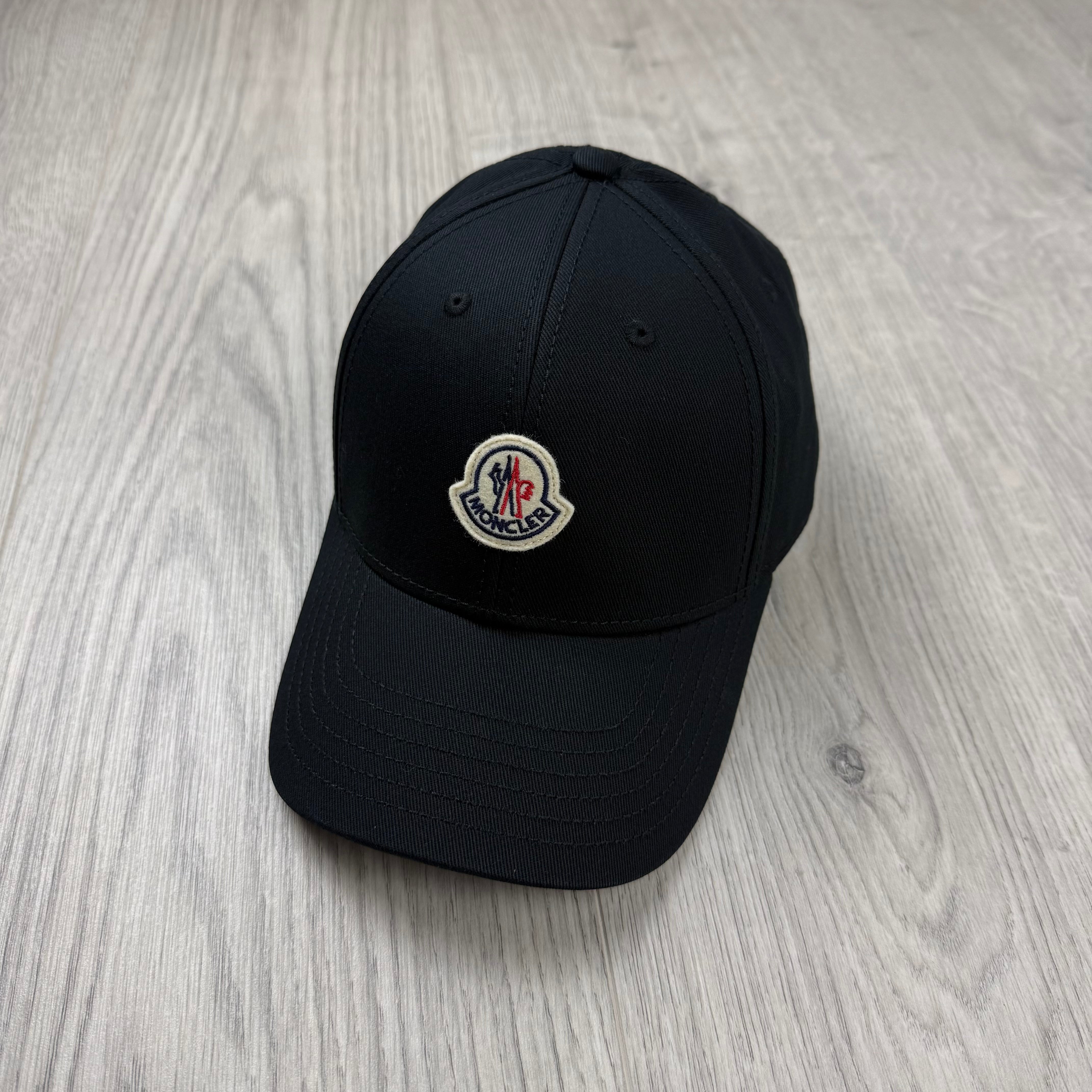 Moncler Baseball Cap - Black