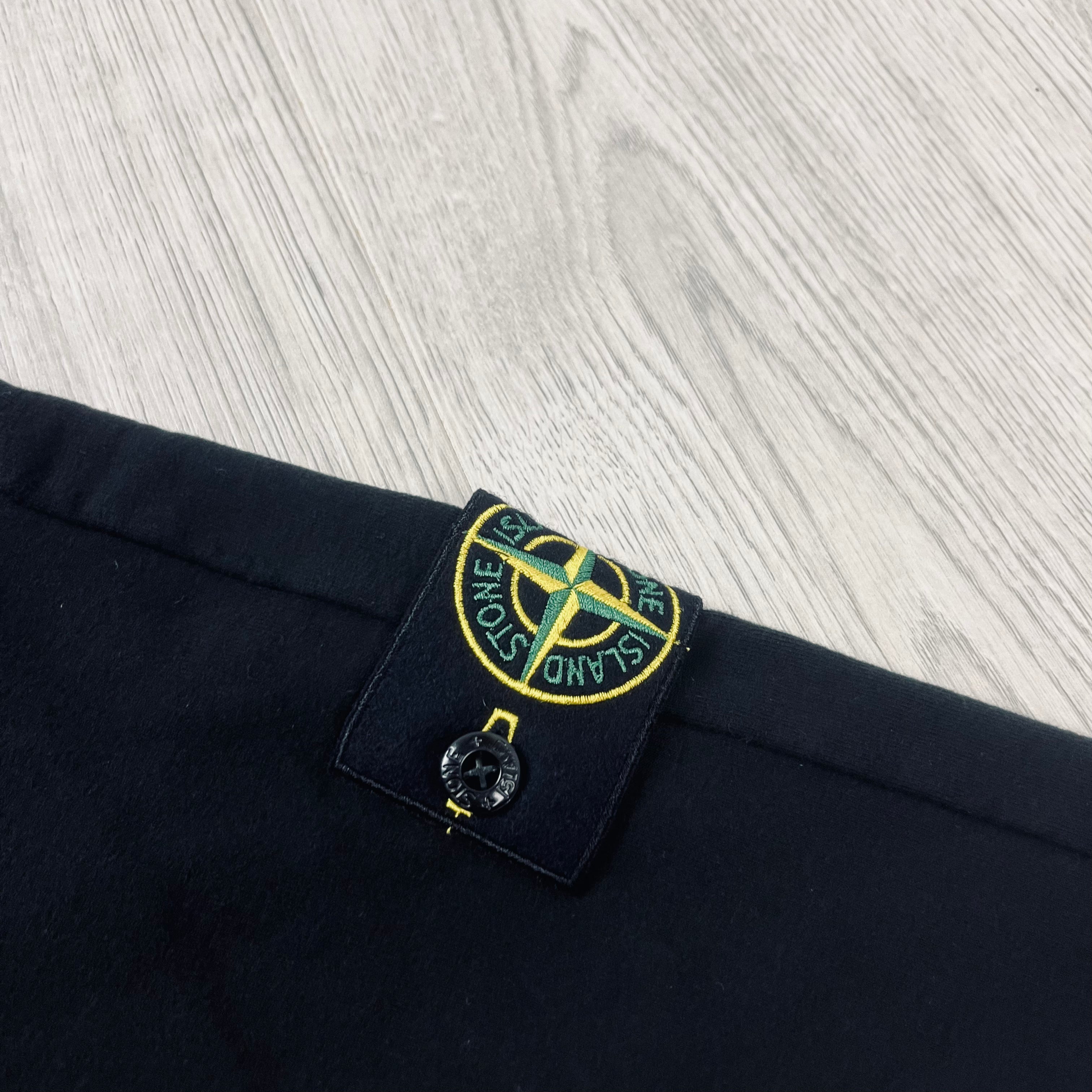 Stone Island Dyed Hoodie - Black