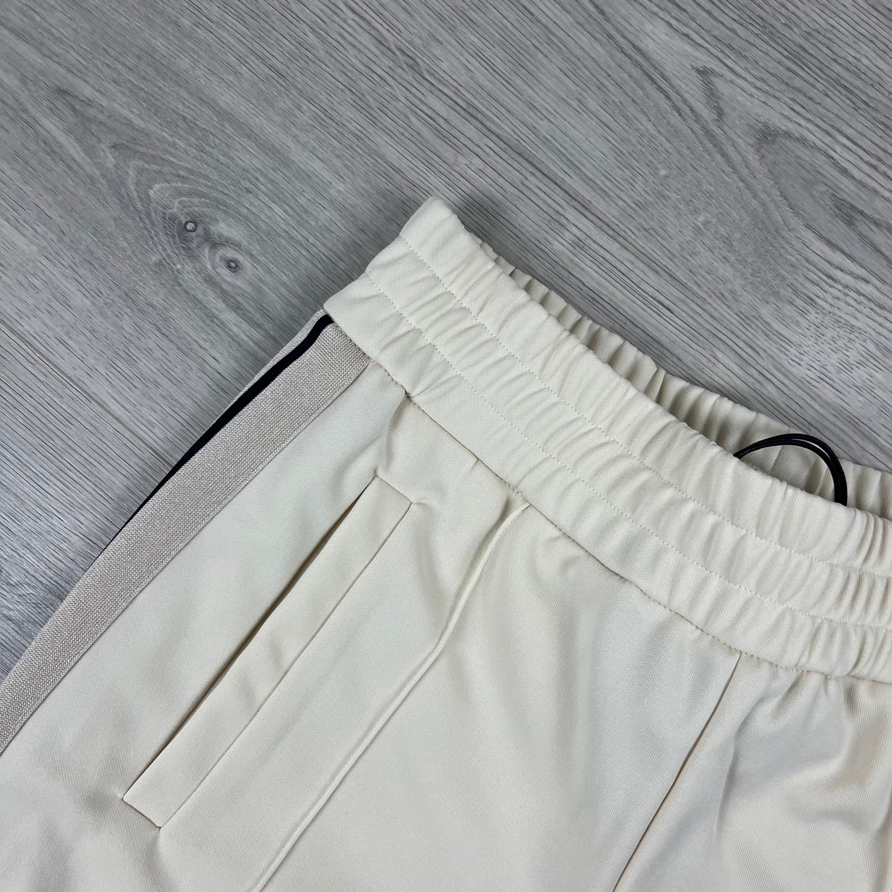 Palm Angels Flared Track Pants - Cream