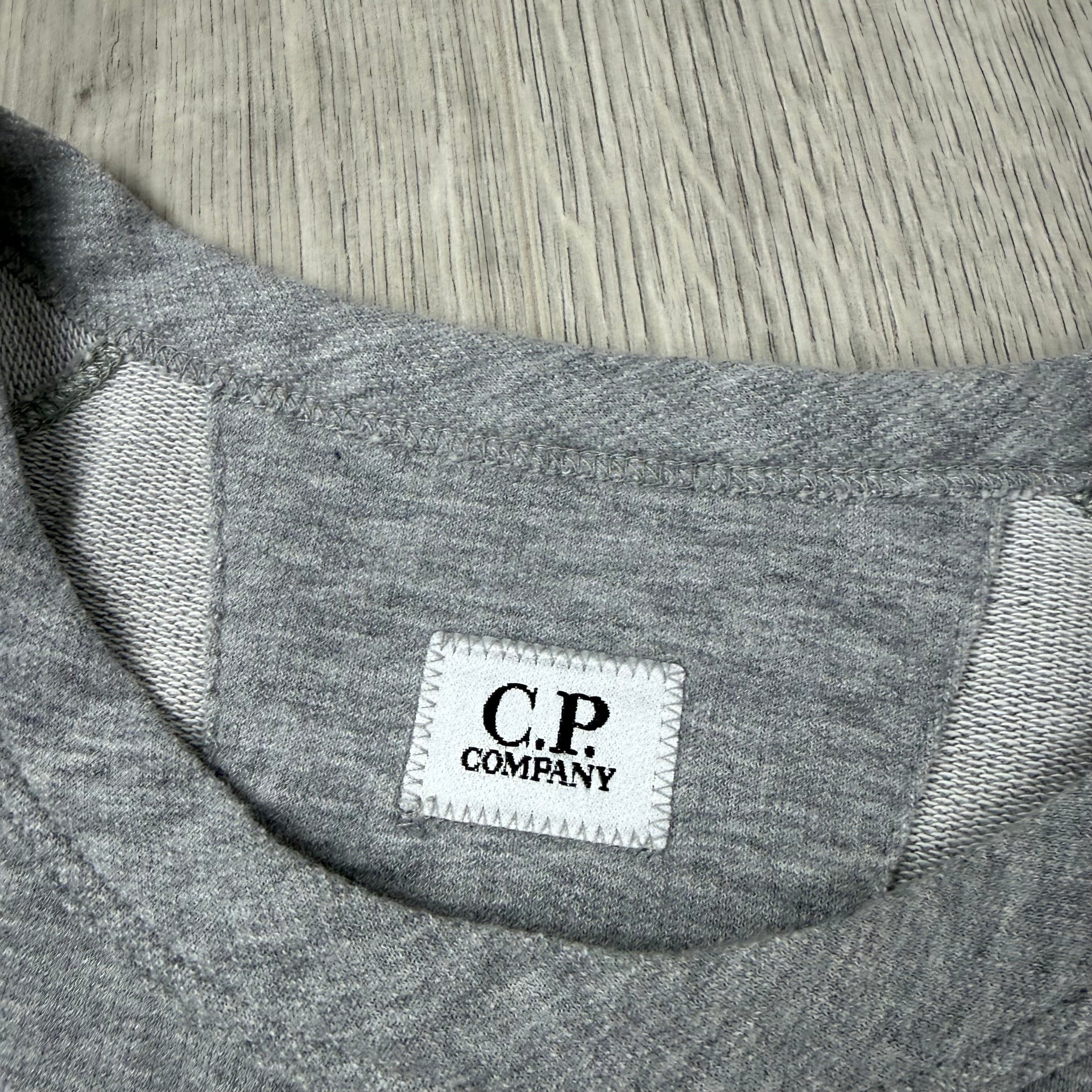CP Company Light Fleece Sweatshirt - Grey Melange
