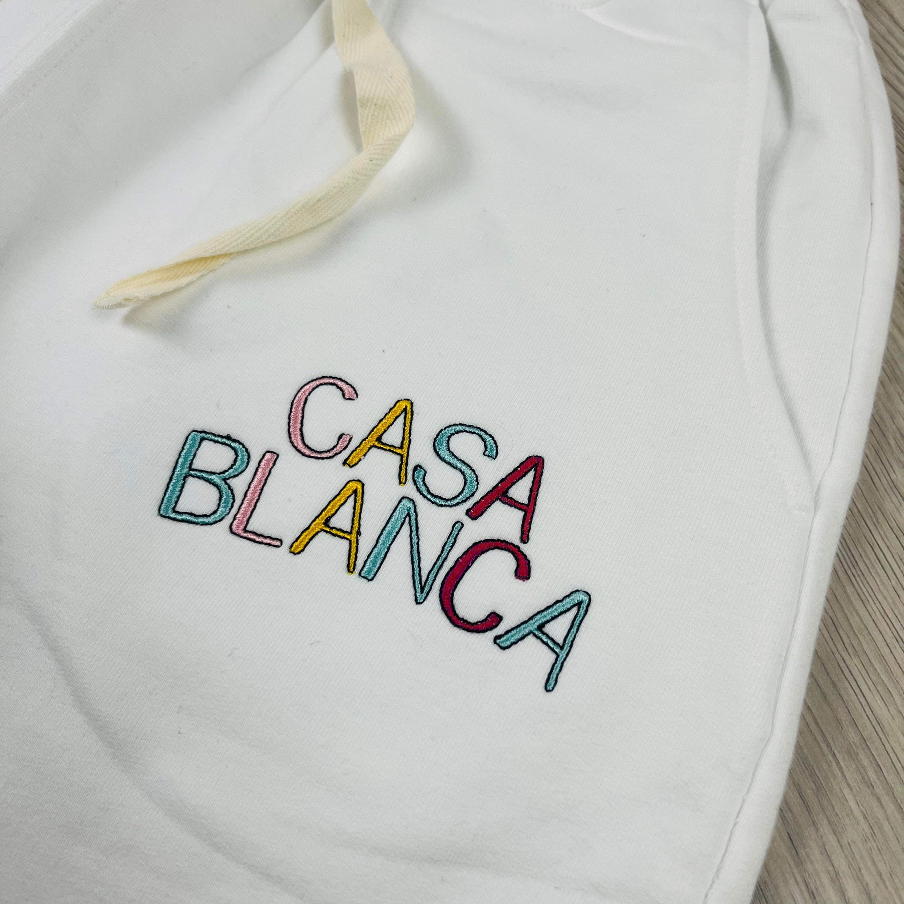 Casablanca Arch Sweatpants - White