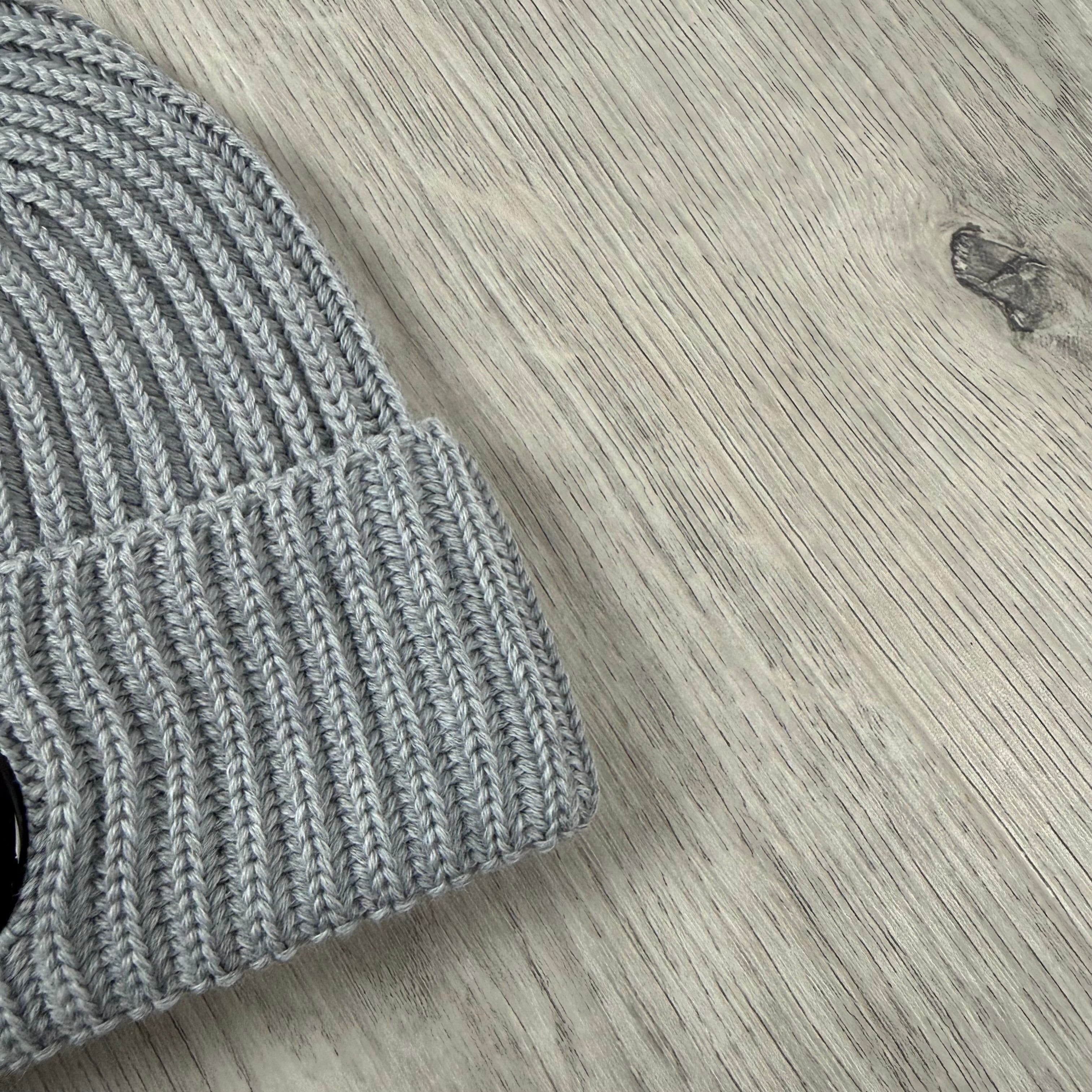 CP Company Lens Beanie - Moon Melange