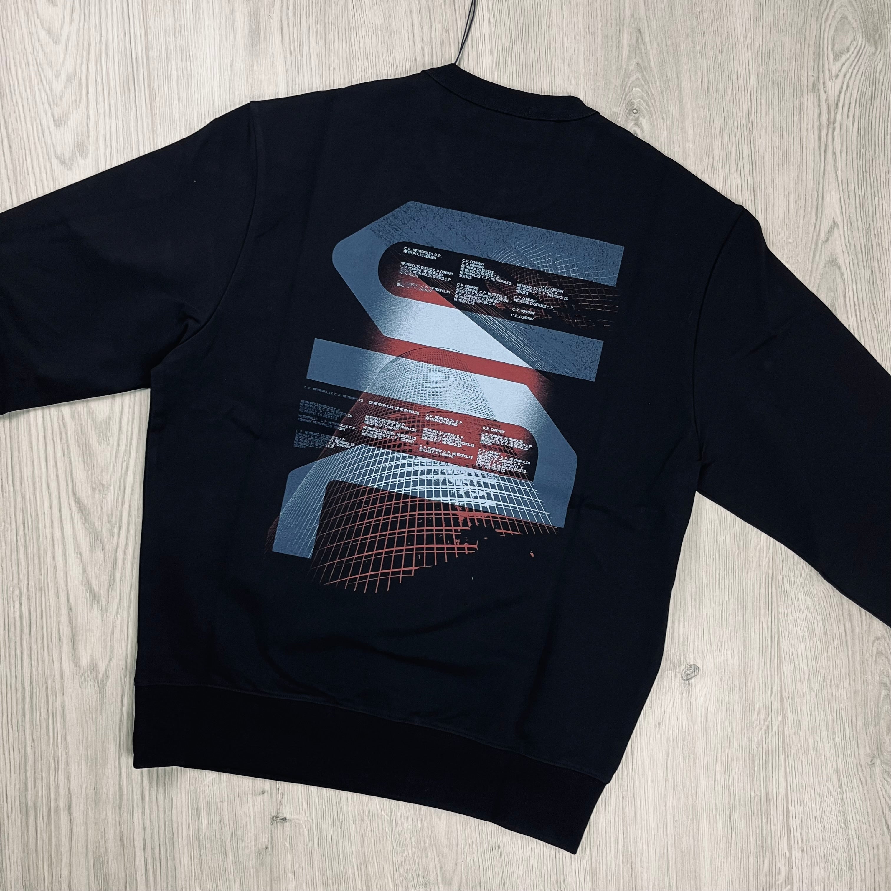 CP Company Metropolis Sweatshirt - Black