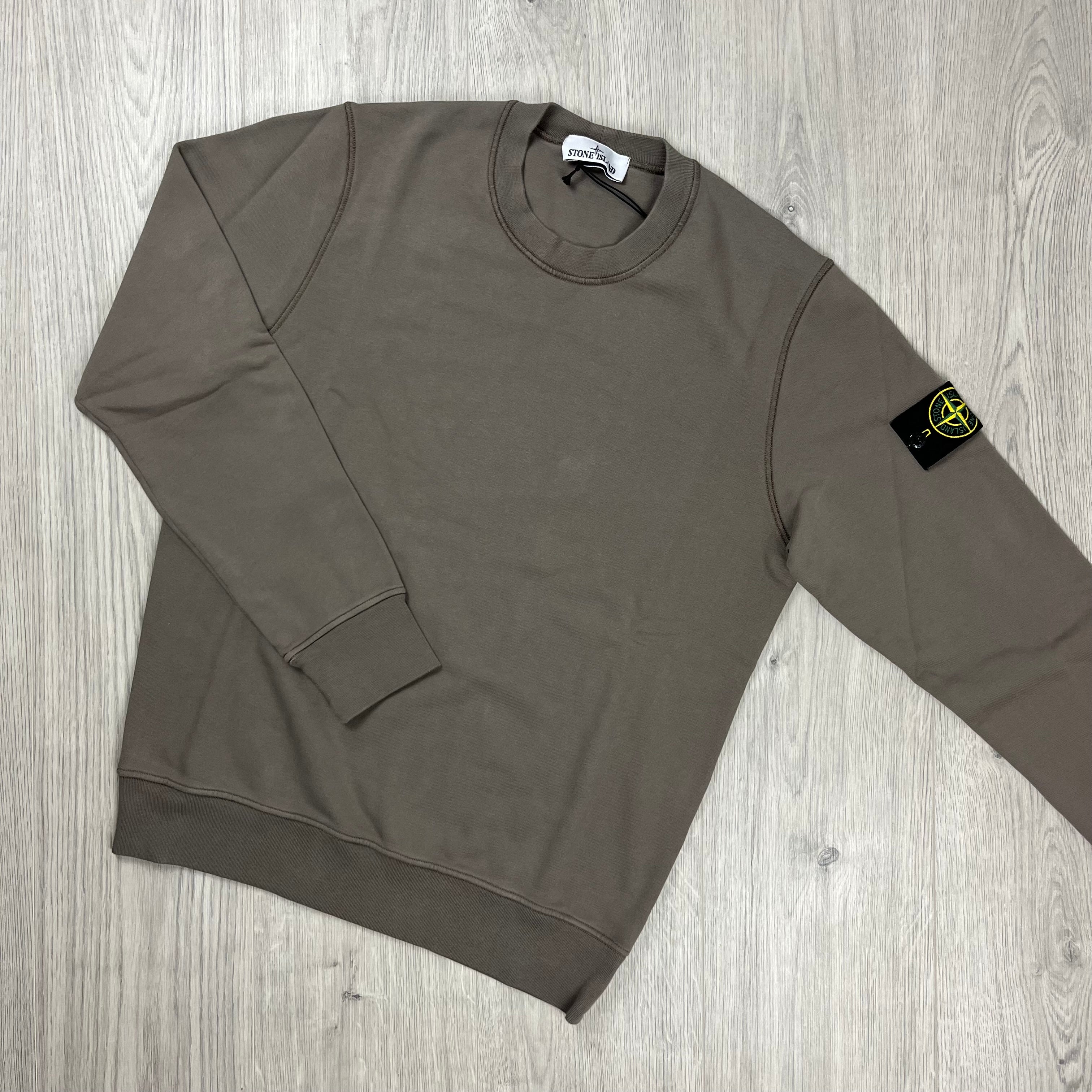 Stone Island Dyed Sweatshirt - Walnut