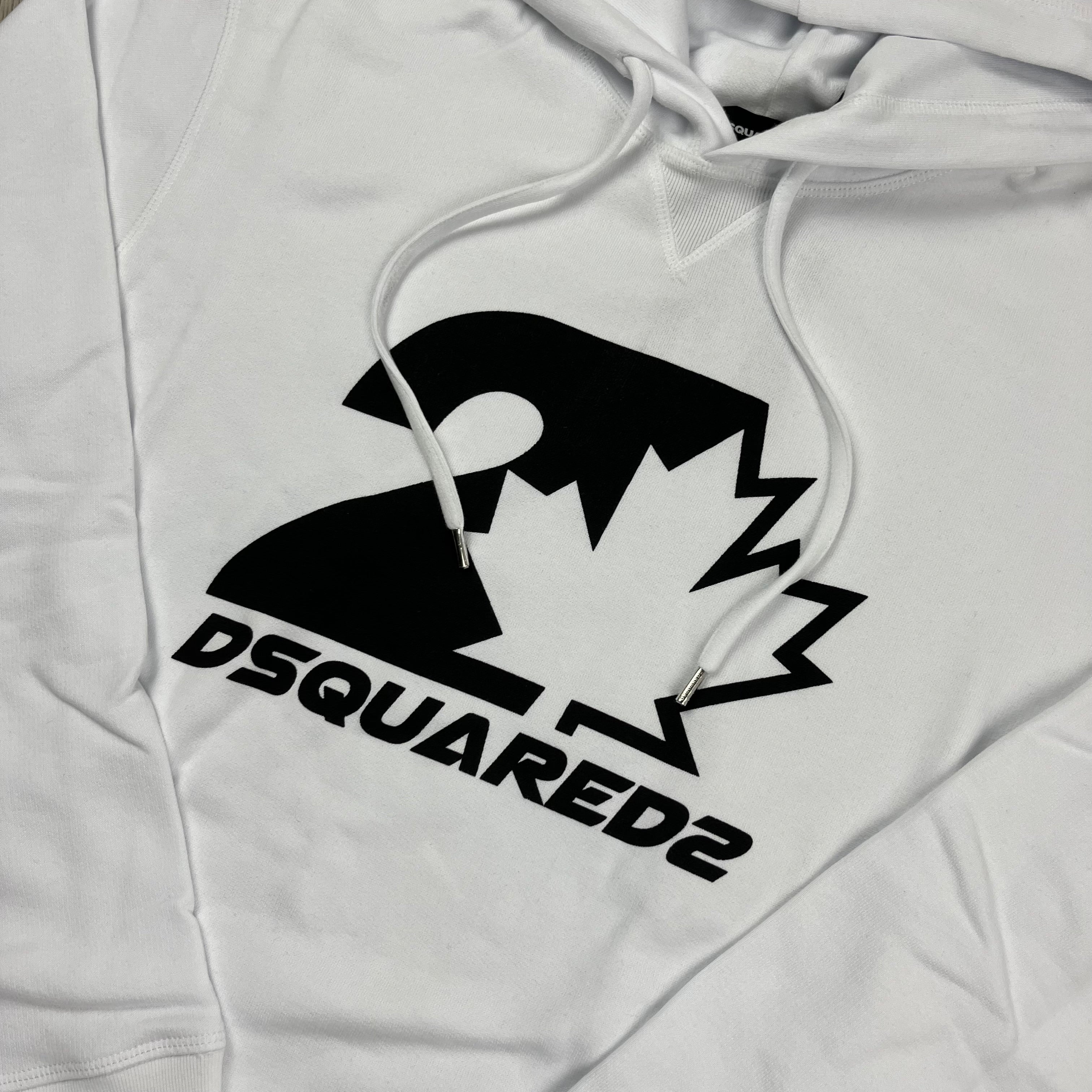 DSQUARED2 Maple Hoodie - White