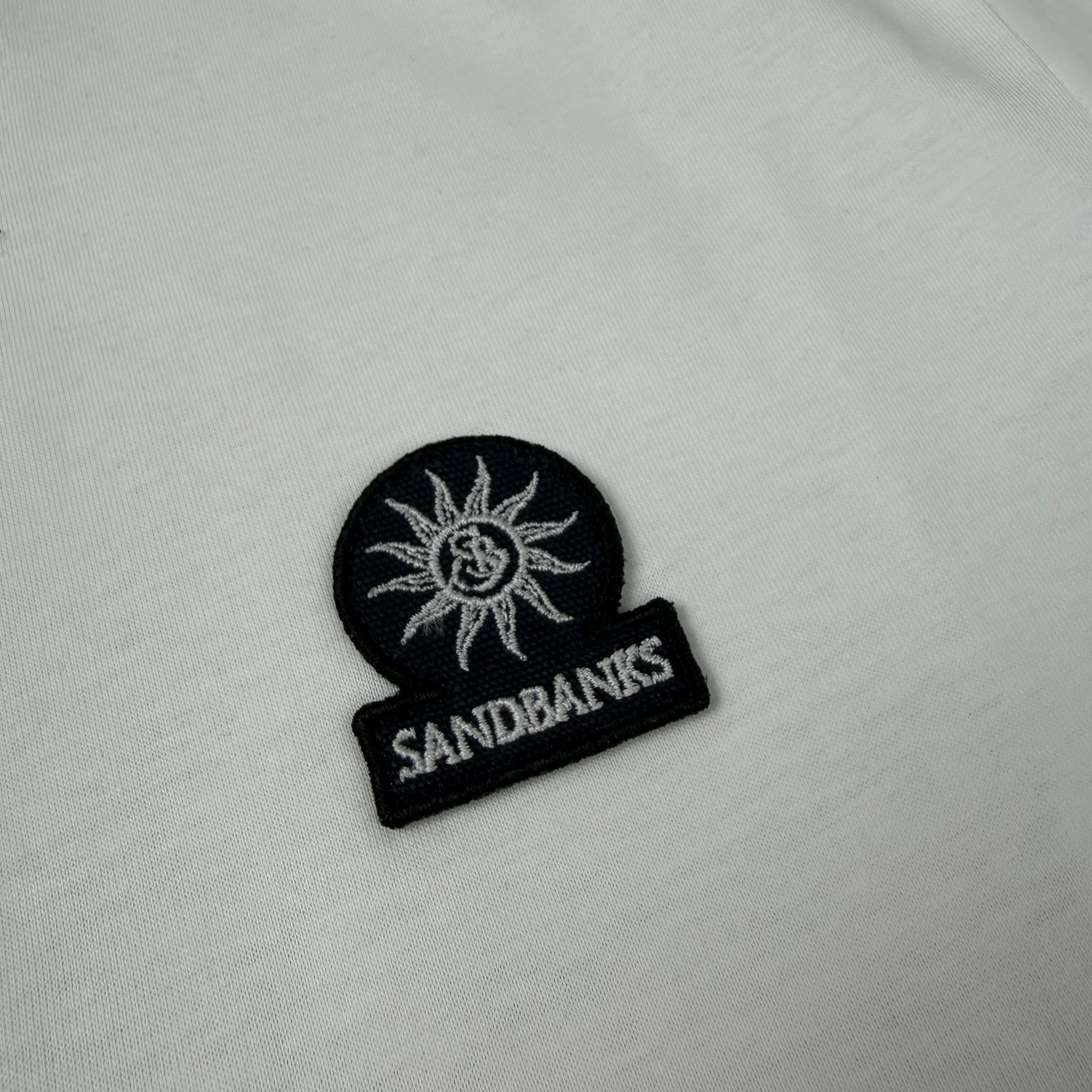 Sandbanks Badge Logo T-Shirt - White
