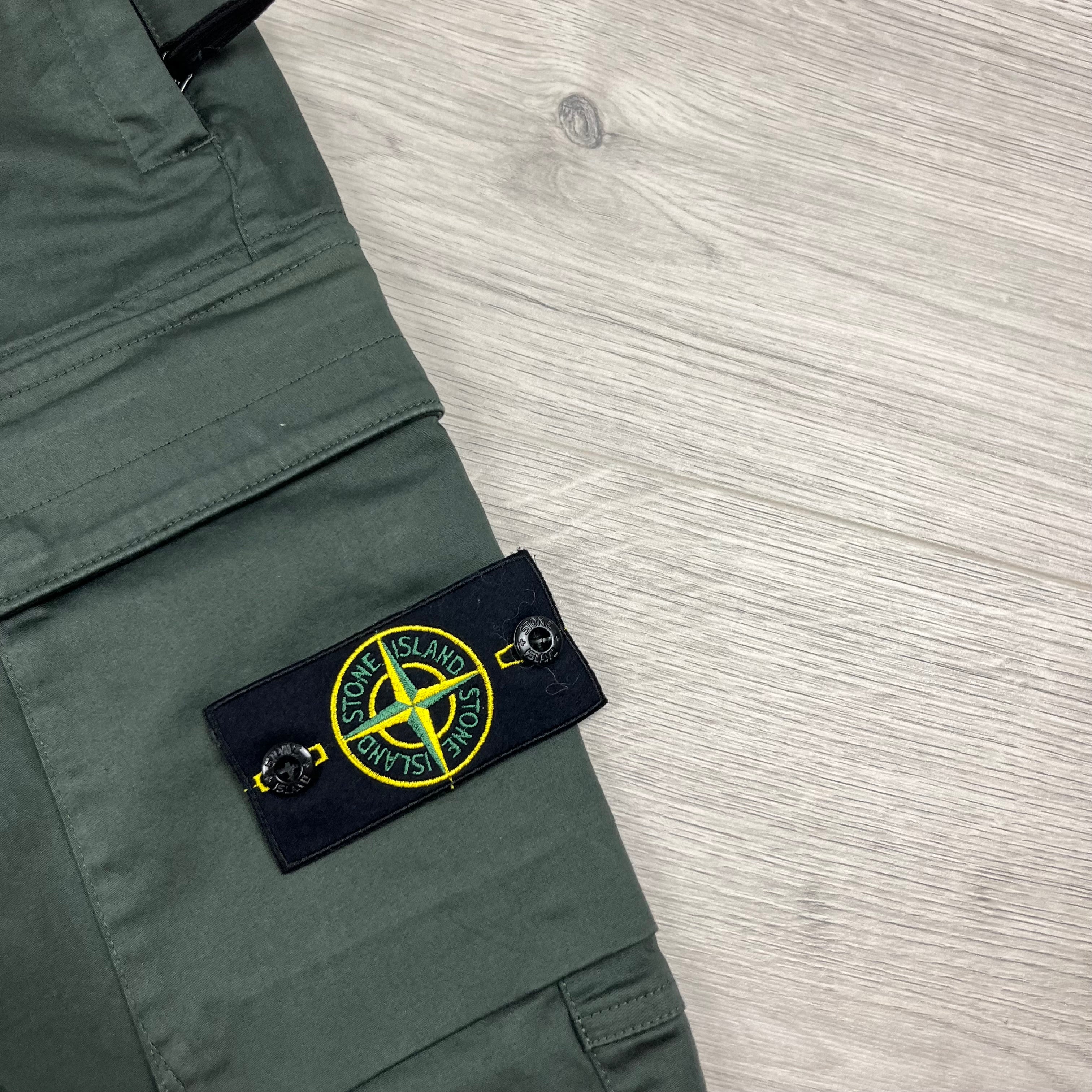 Stone Island Cargo Trousers - Musk