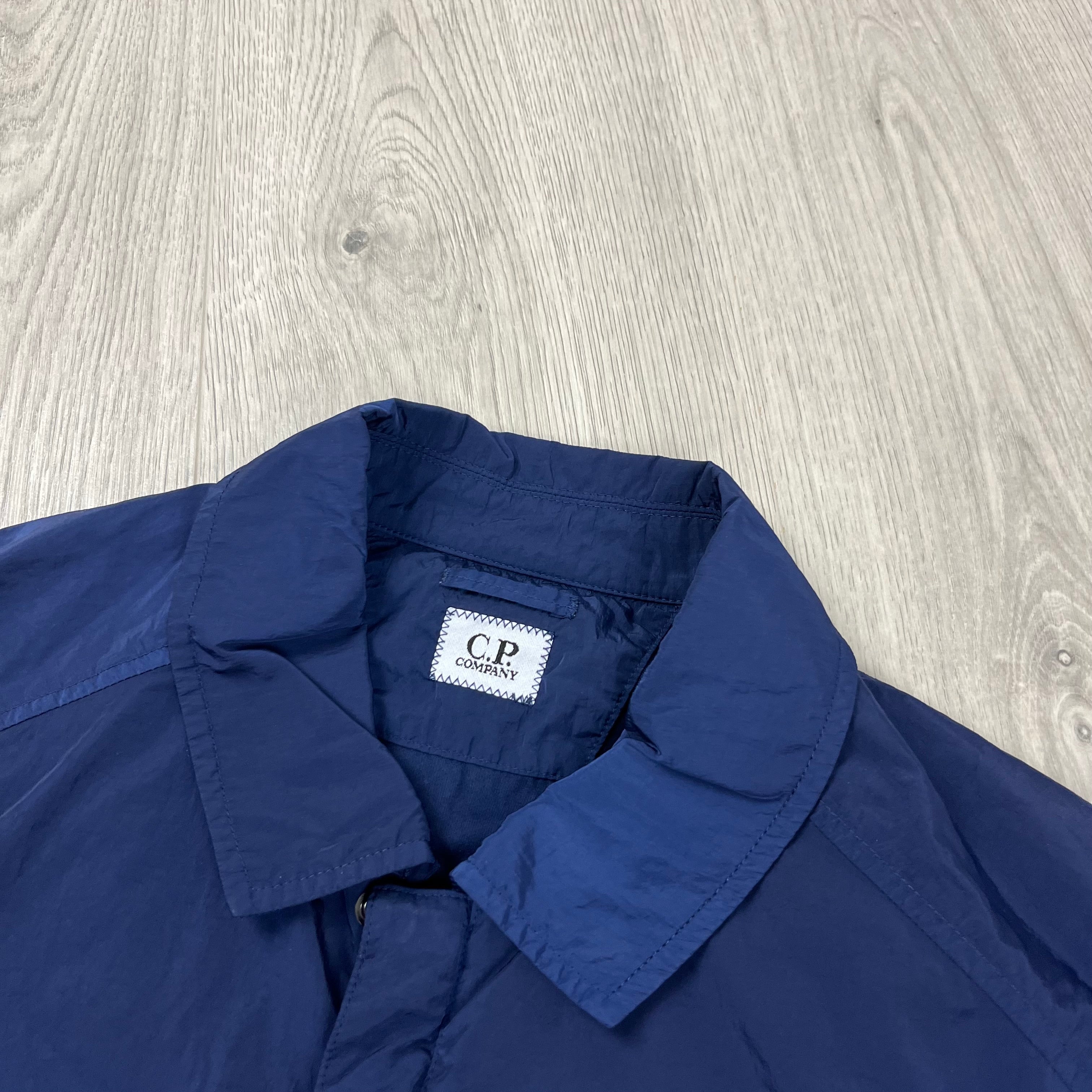 CP Company Chrome Overshirt - Estate Blue