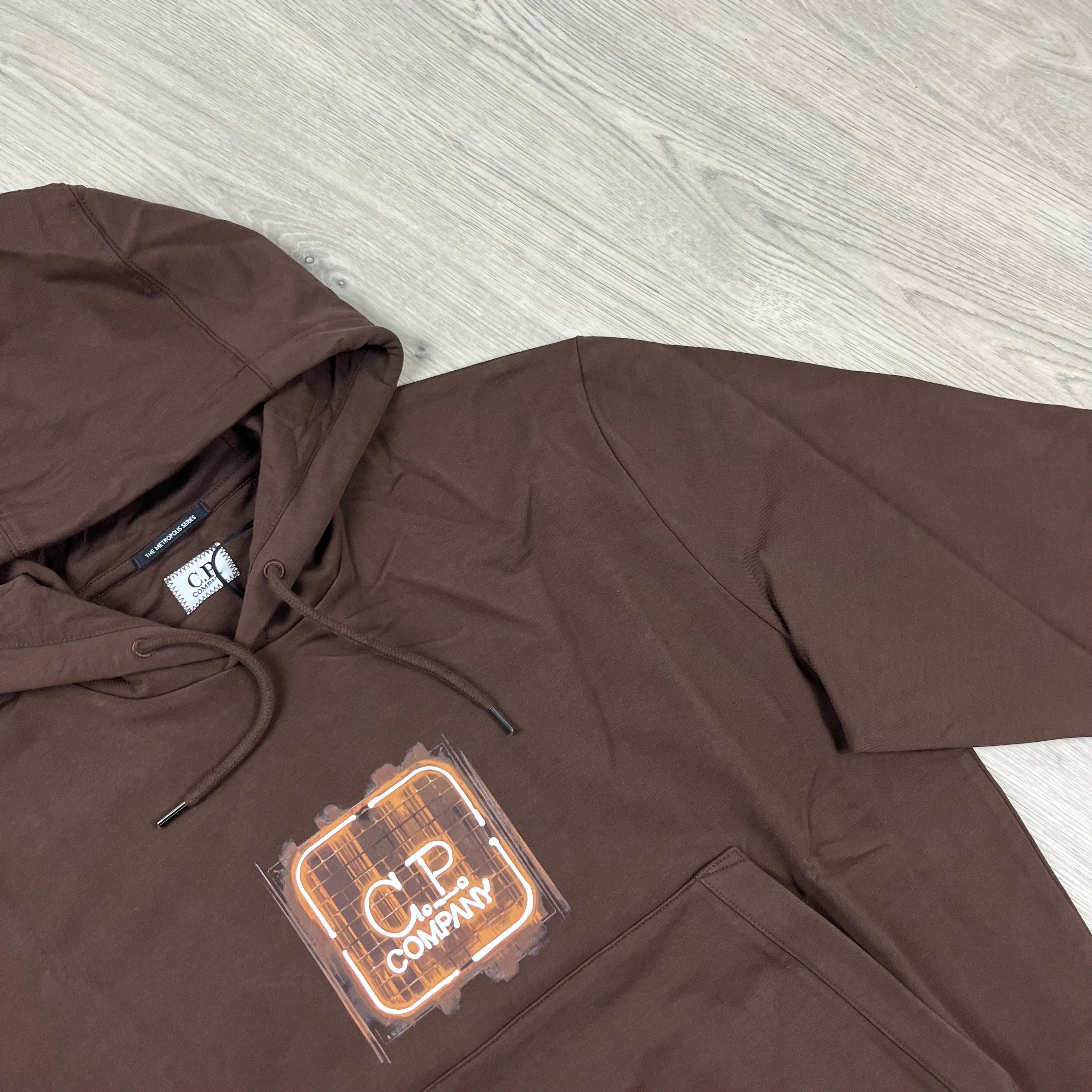 CP Company Metropolis Hoodie - Rum Raisin