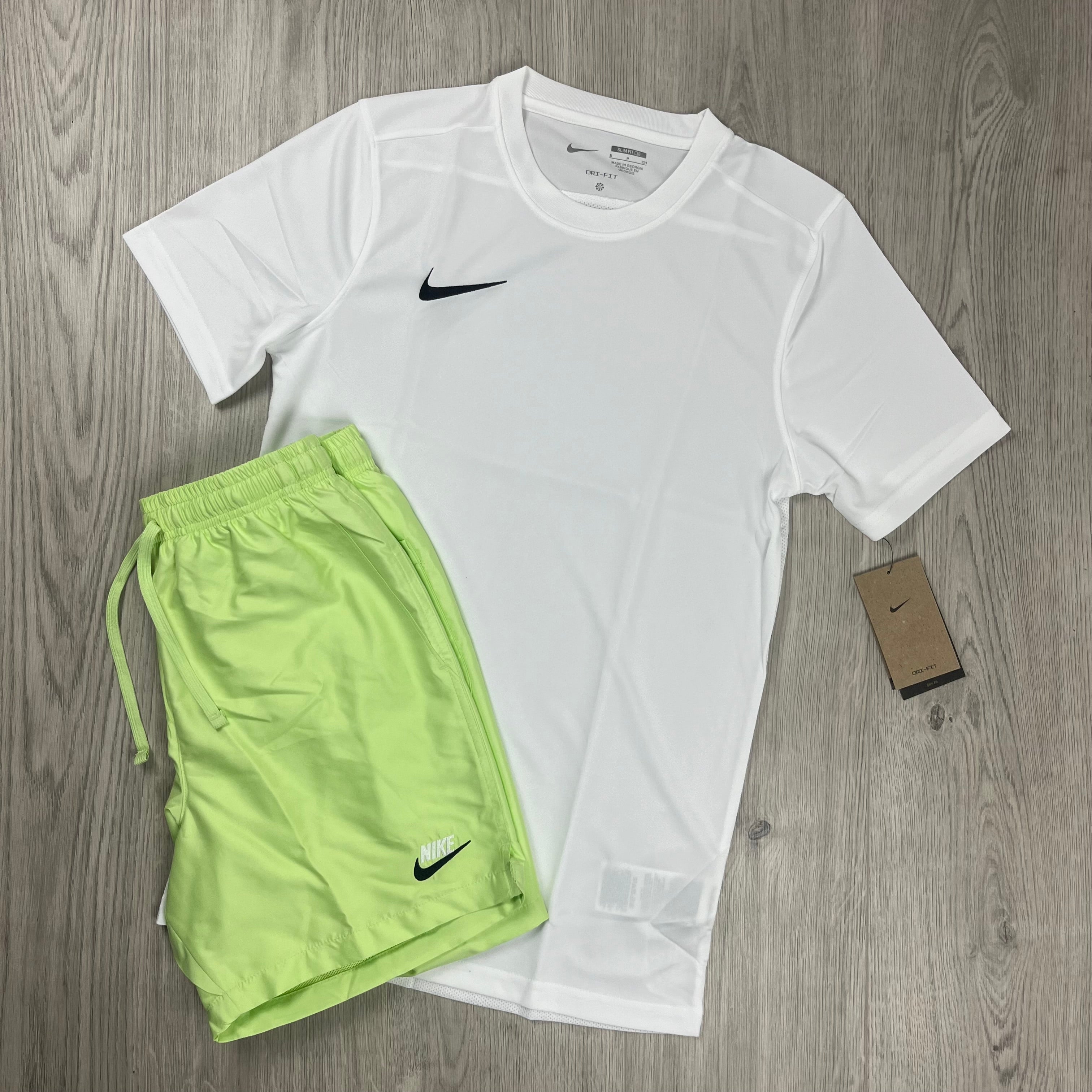 Nike Woven Set - White/Volt