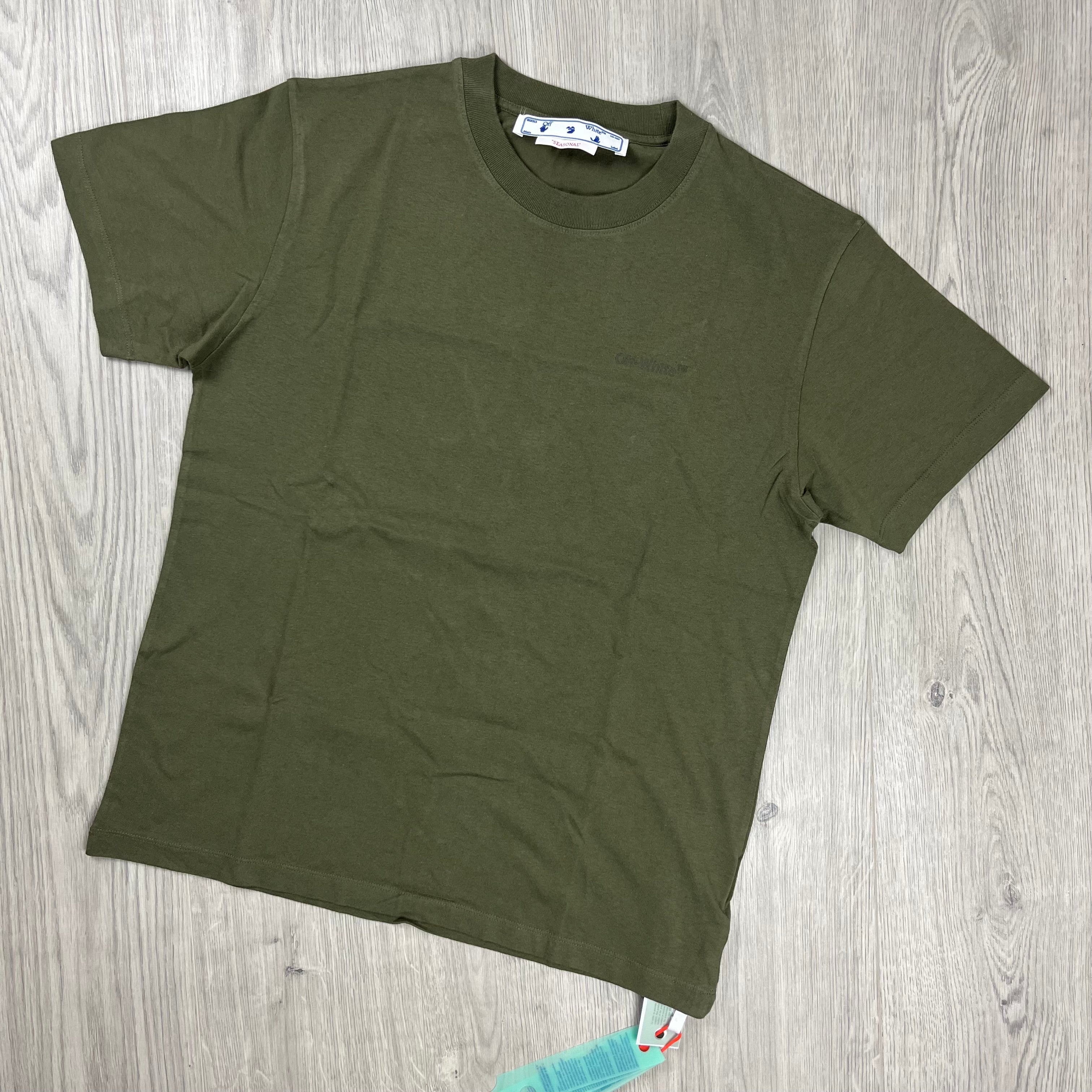 Off-White Tab T-Shirt - Khaki