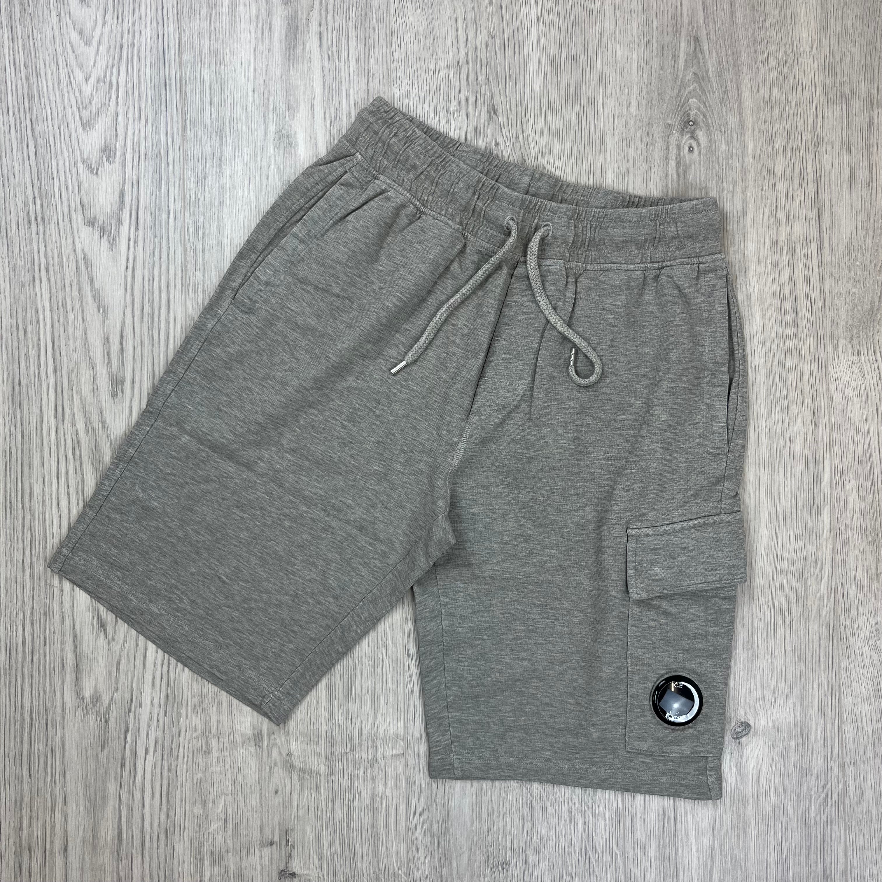 CP Company Jersey Shorts - Grey