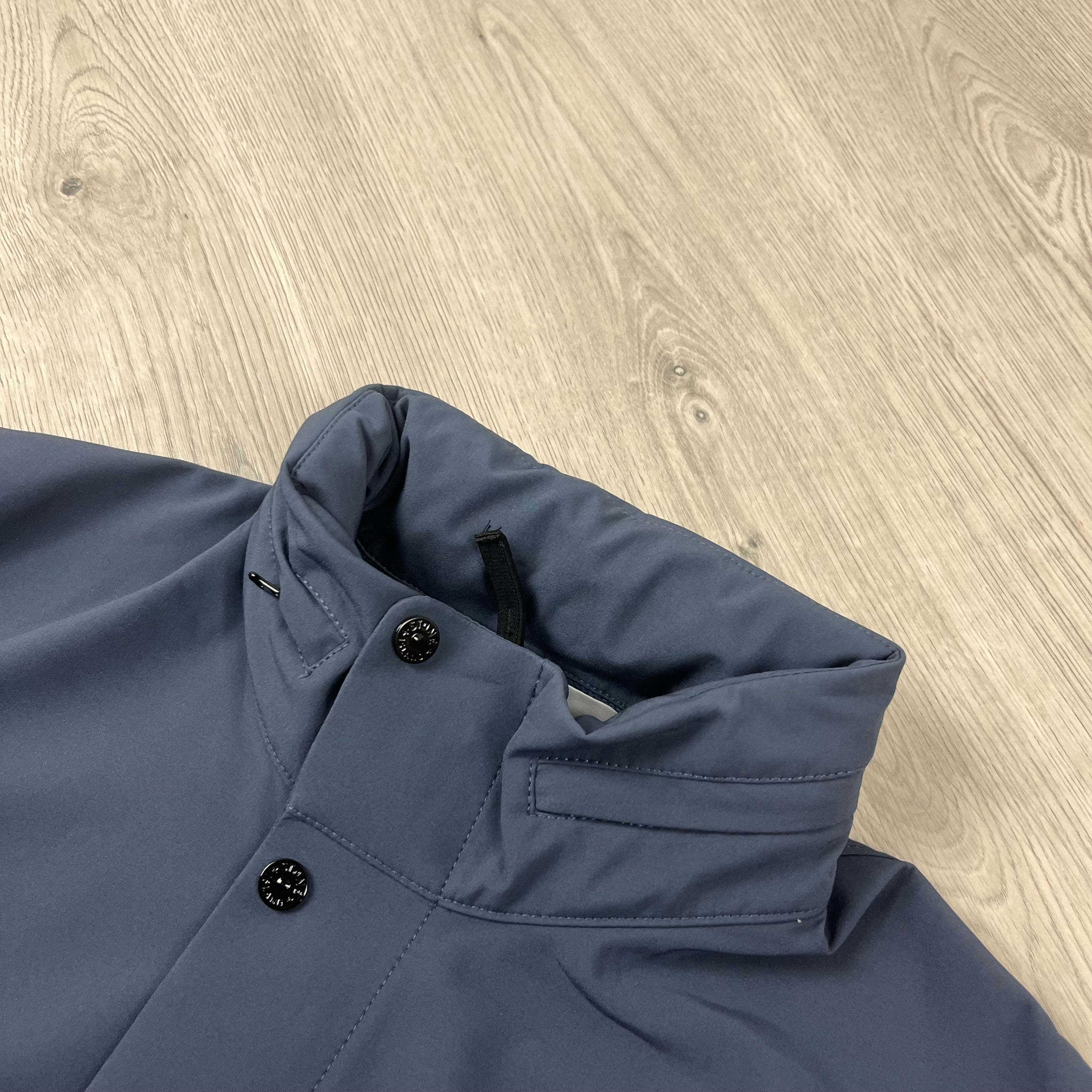 Stone Island Shell Jacket - Avio Blue