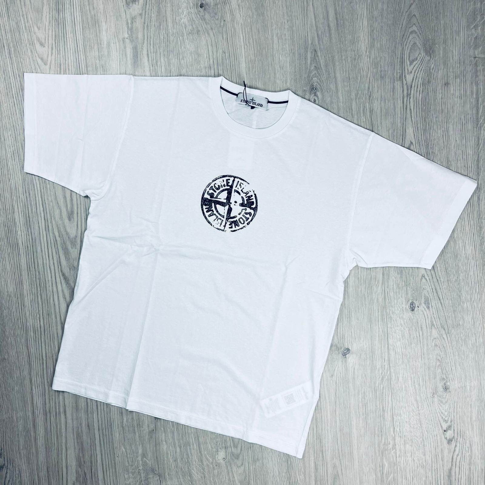 Stone Island Printed T-Shirt - White