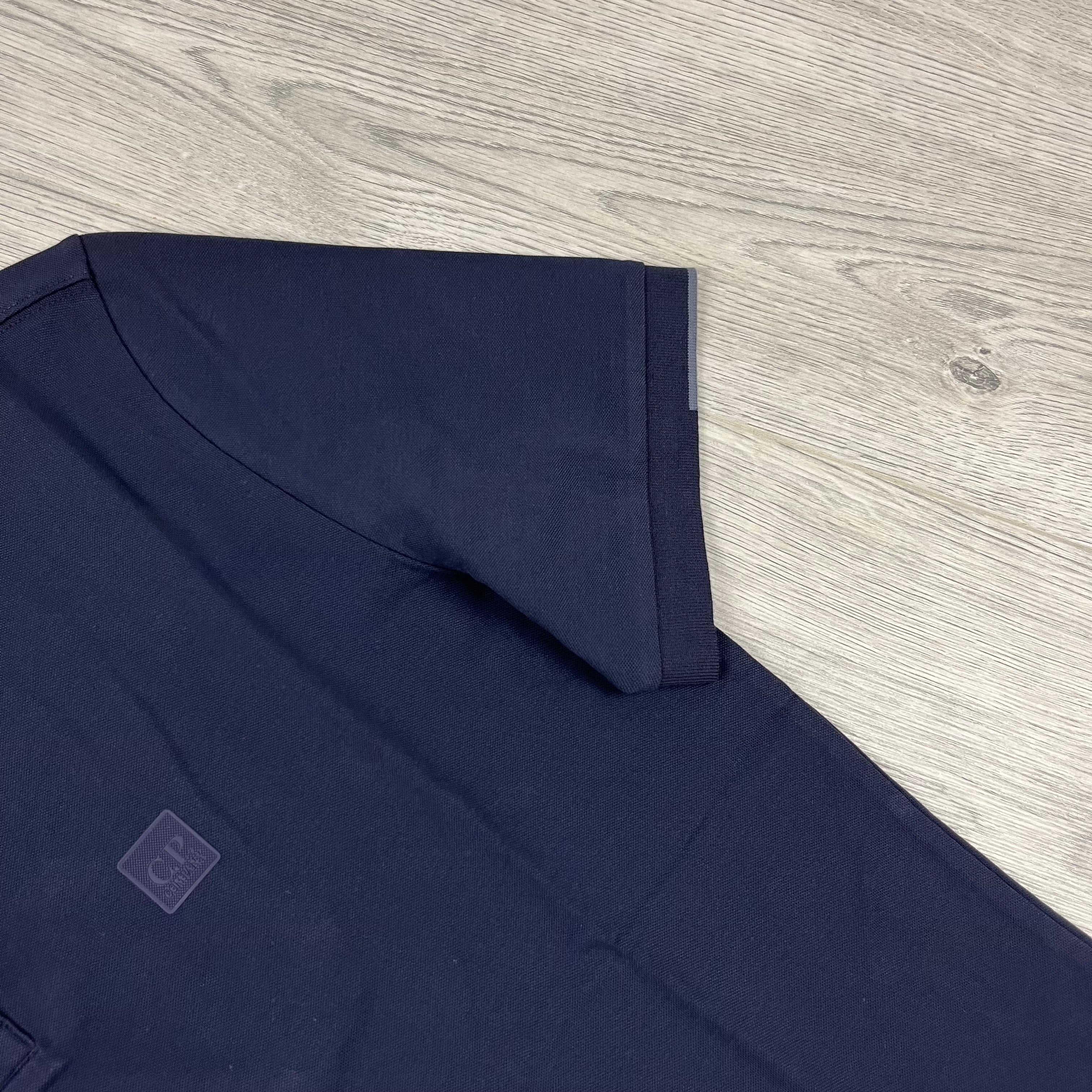 CP Company Metropolis Polo Shirt - Navy