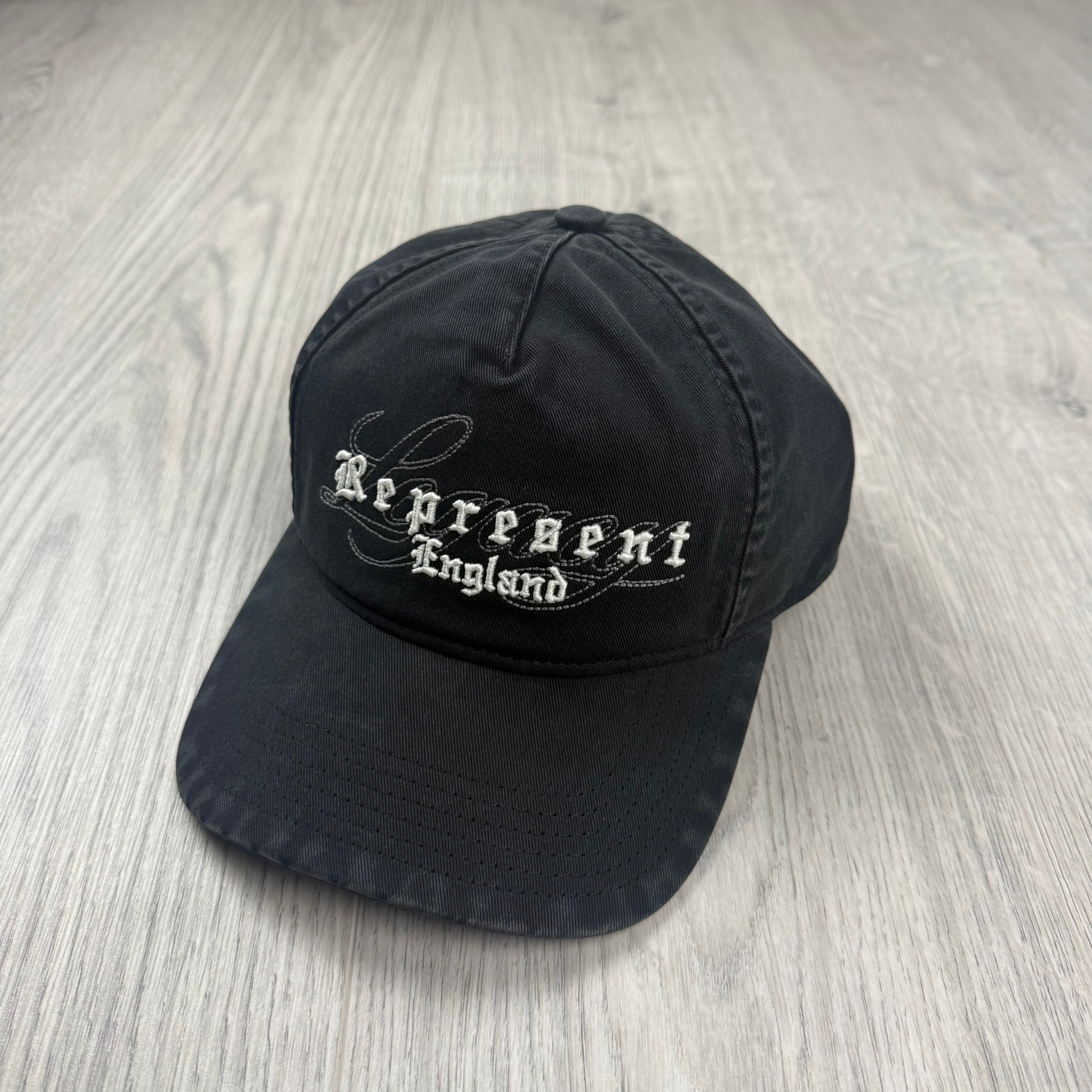 Represent Legacy Baseball Cap - Black