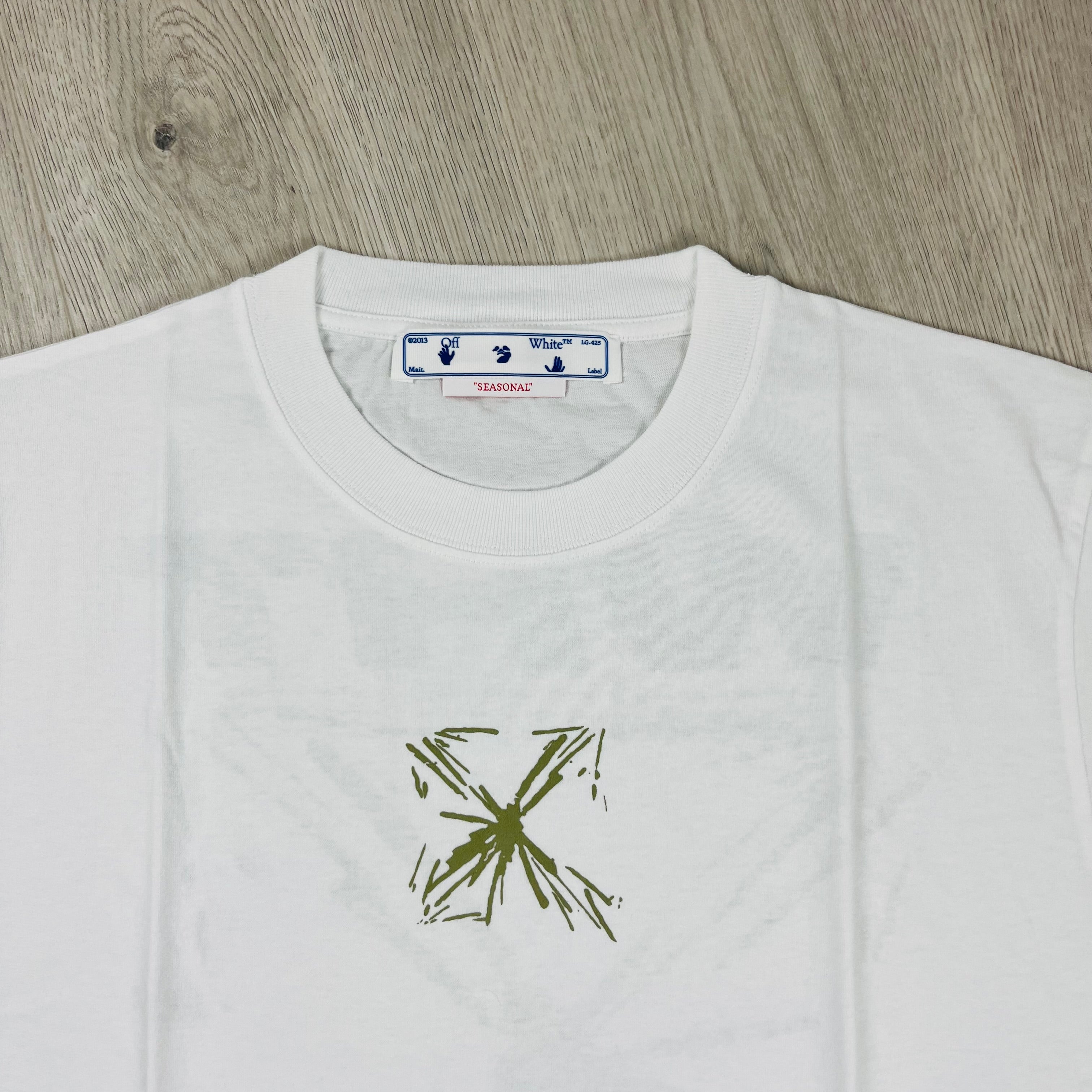 Off-White Splash T-Shirt - White