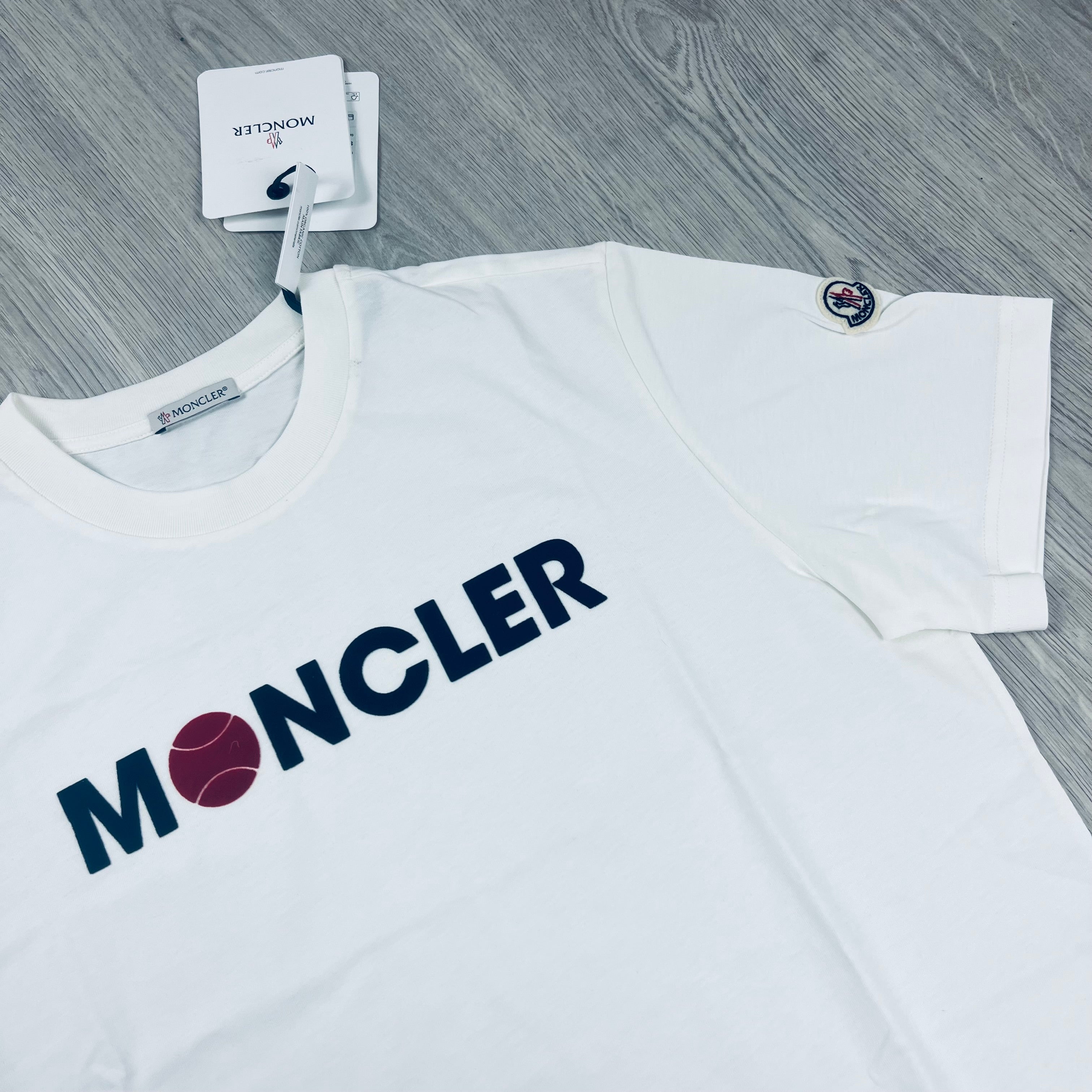 Moncler Flocked T-Shirt - White