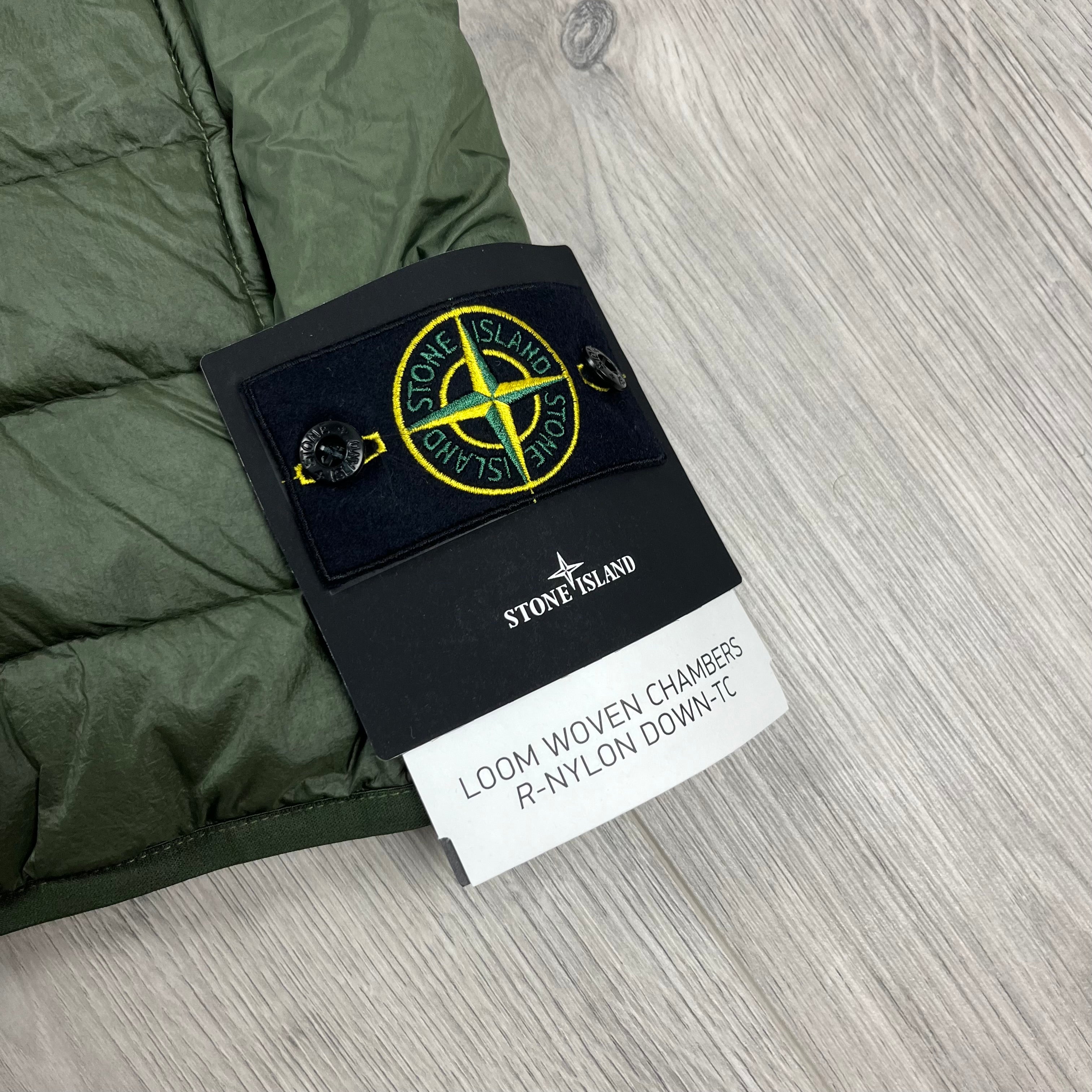 Stone Island Padded Gilet - Musk