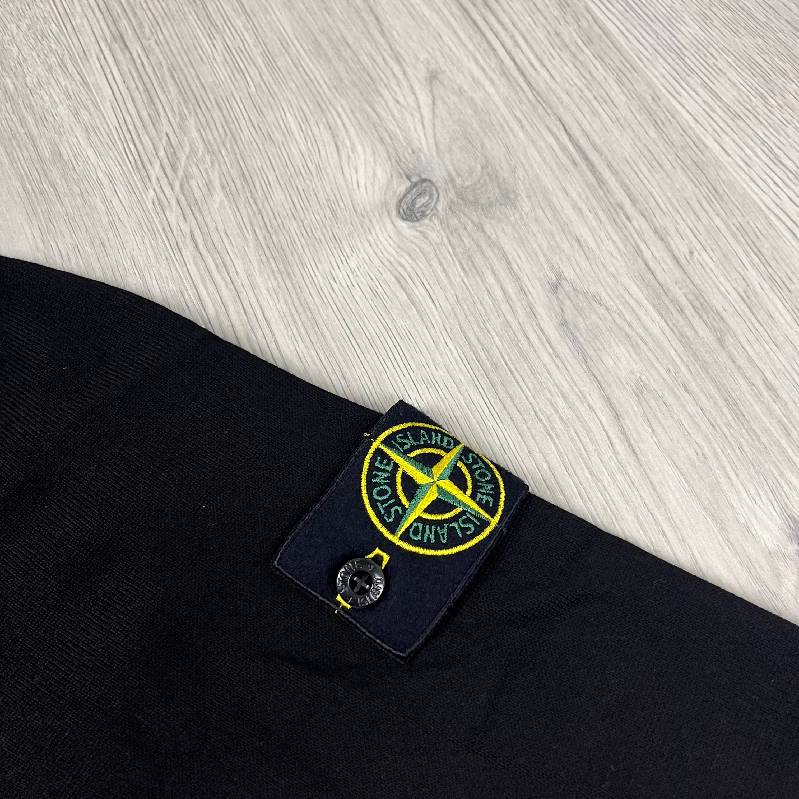 Stone Island Knit Sweatshirt - Black