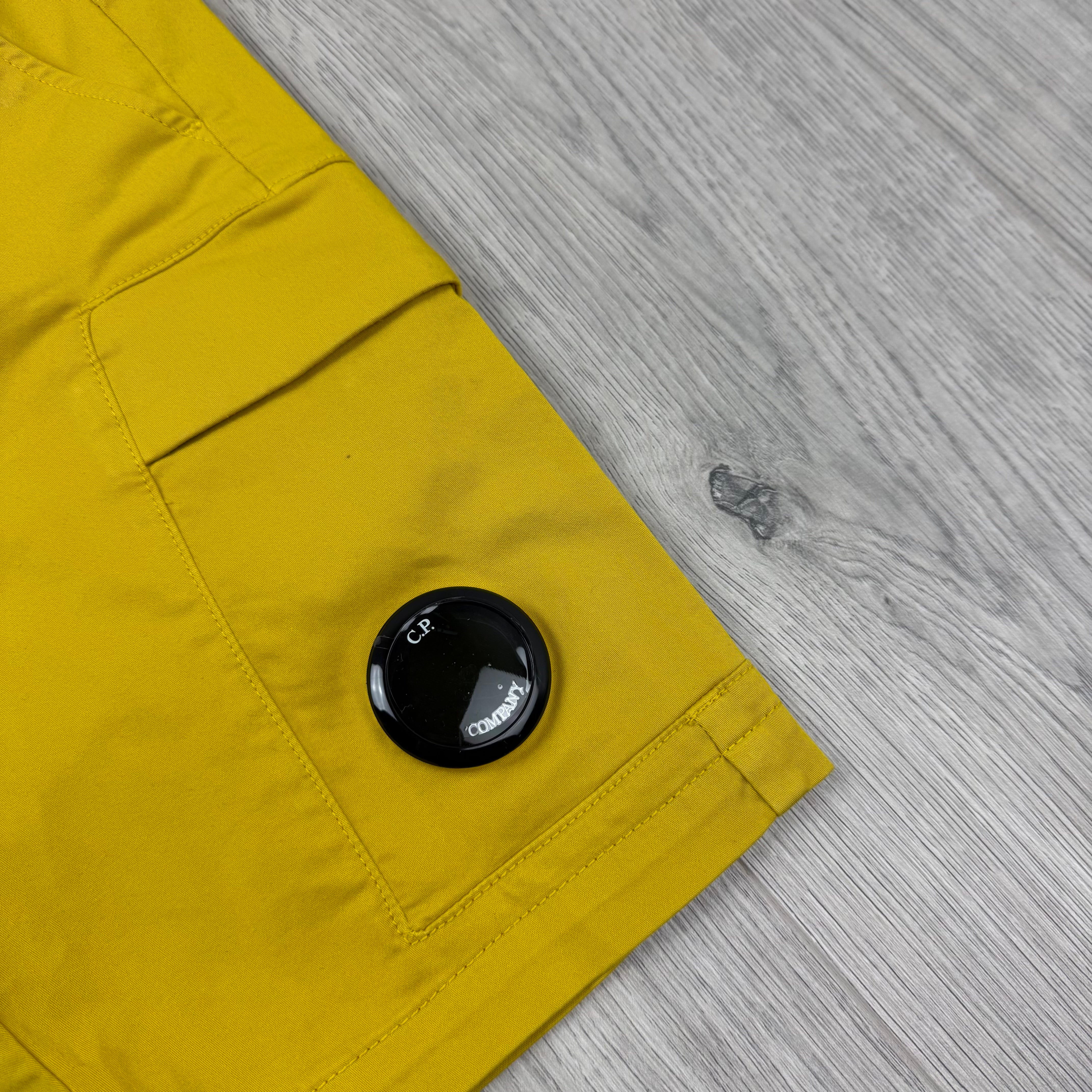 CP Company Junior Cargo Shorts - Golden Palm