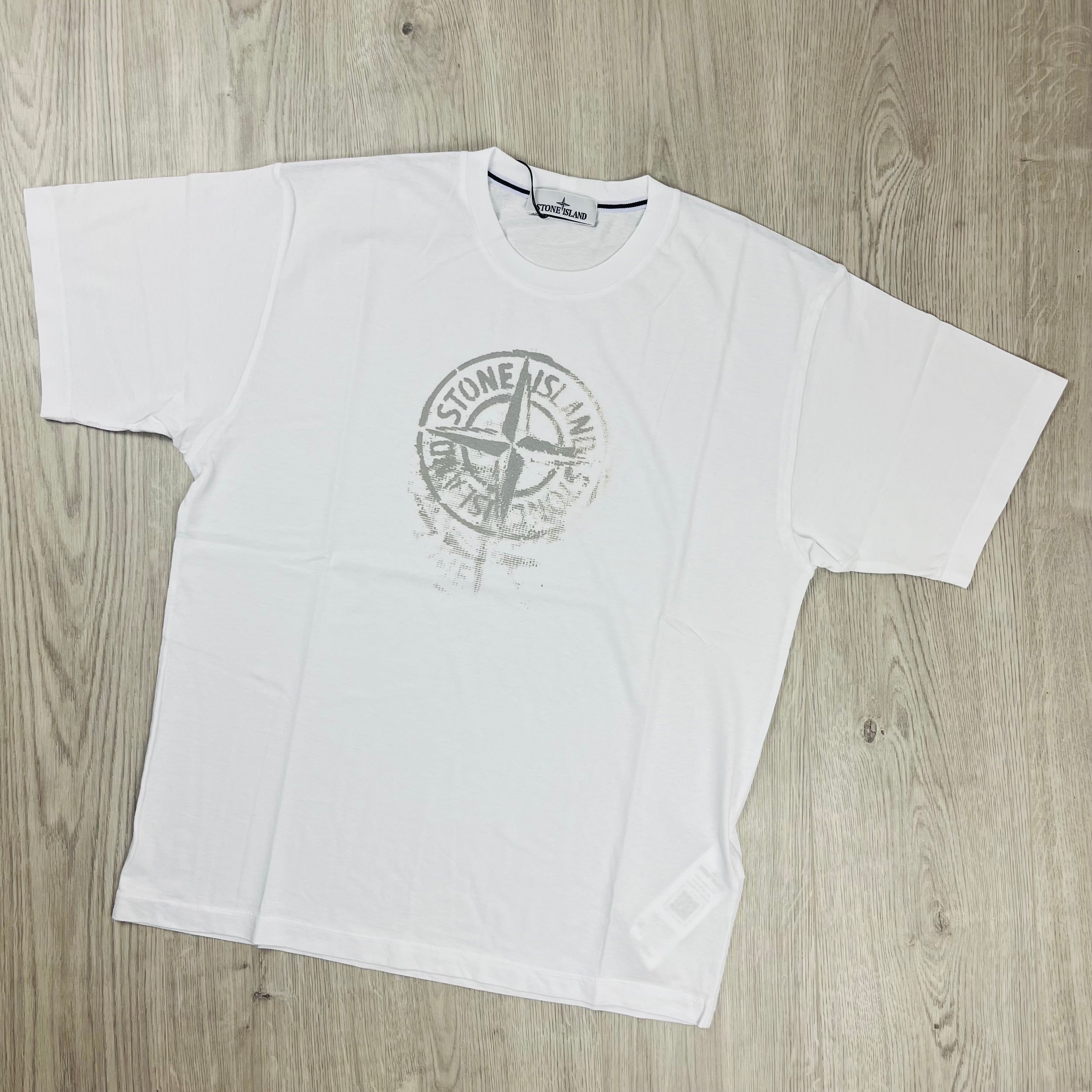 Stone Island Oversized T-Shirt - White