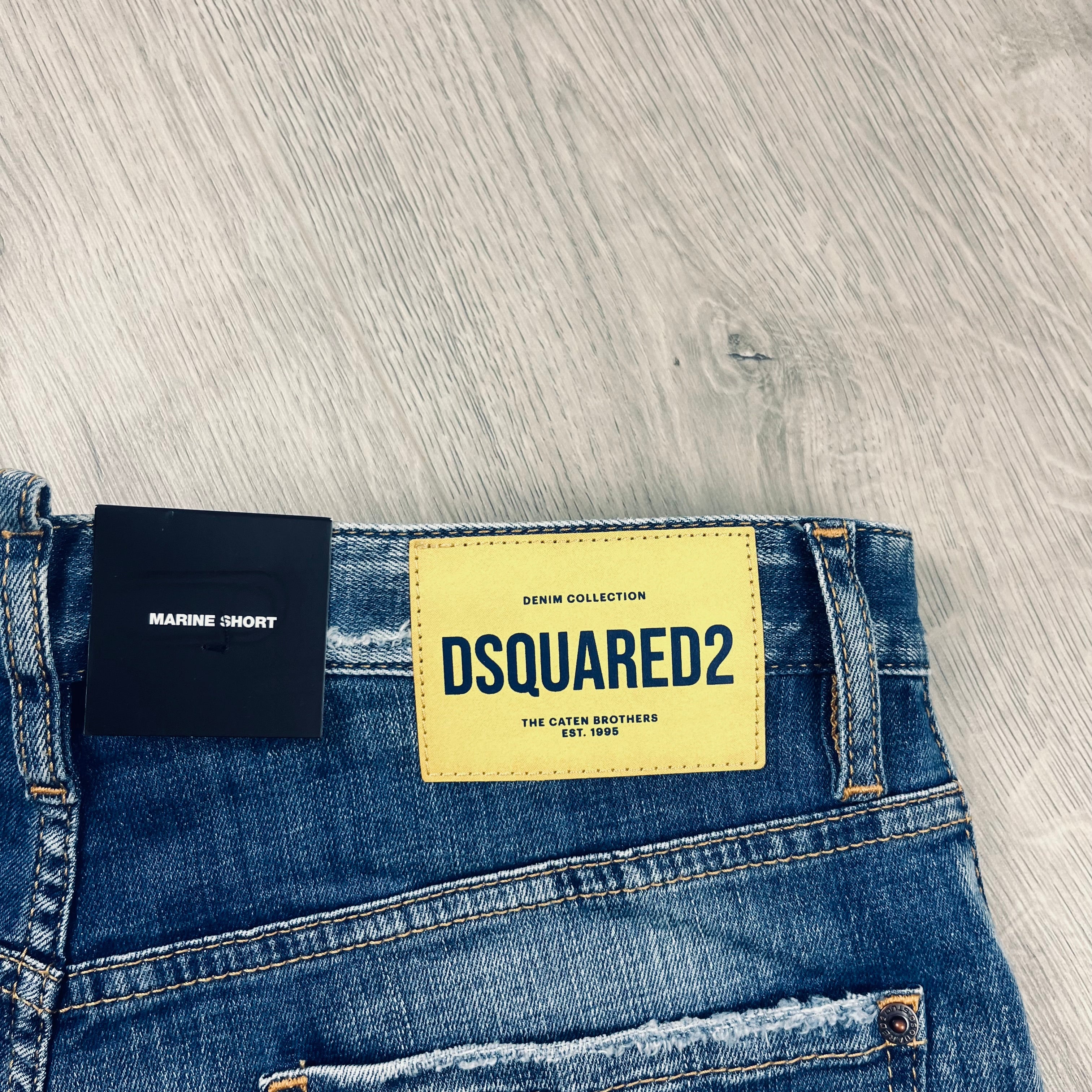 DSQUARED2 Denim Shorts - Blue